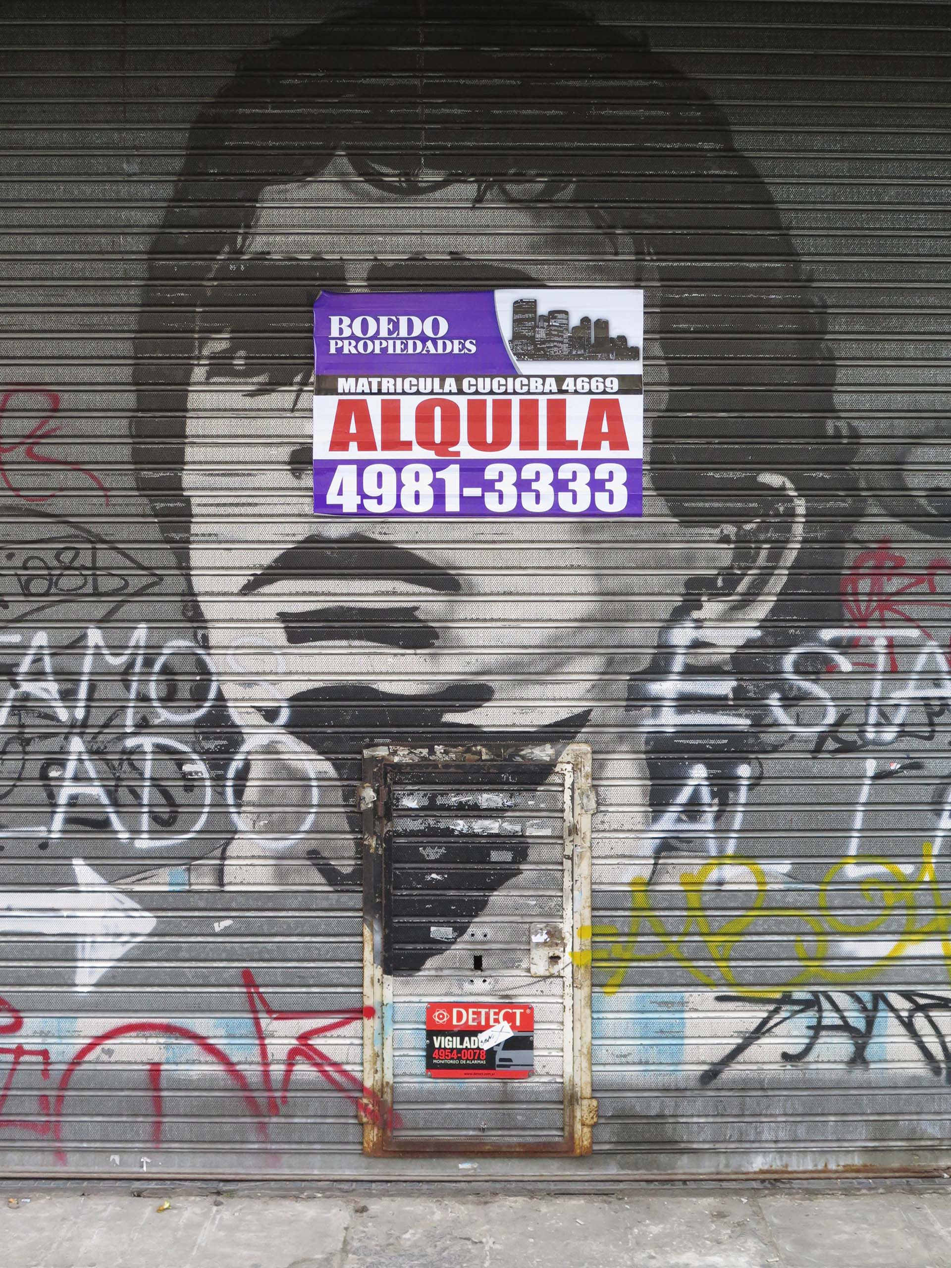 Pinceladas del barrio de Almagro, dos años atrás:
