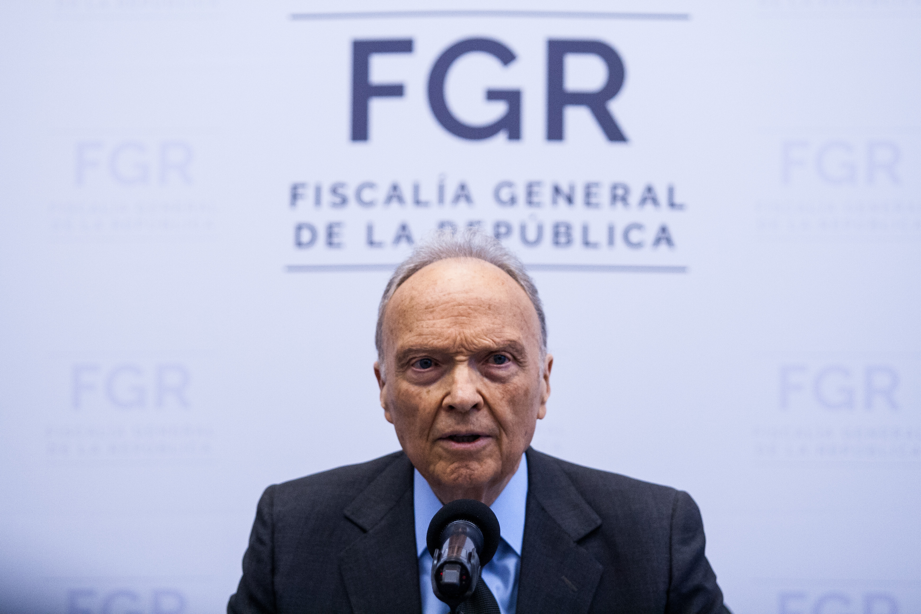 A Alejandro Gertz Manero, fiscal general de la República, le pidieron investigar a Tomás Zerón, Jesús Murillo Karam y otros involucrados en la "verdad histórica" (FOTO: GALO CAÑAS/Cuartoscuro)