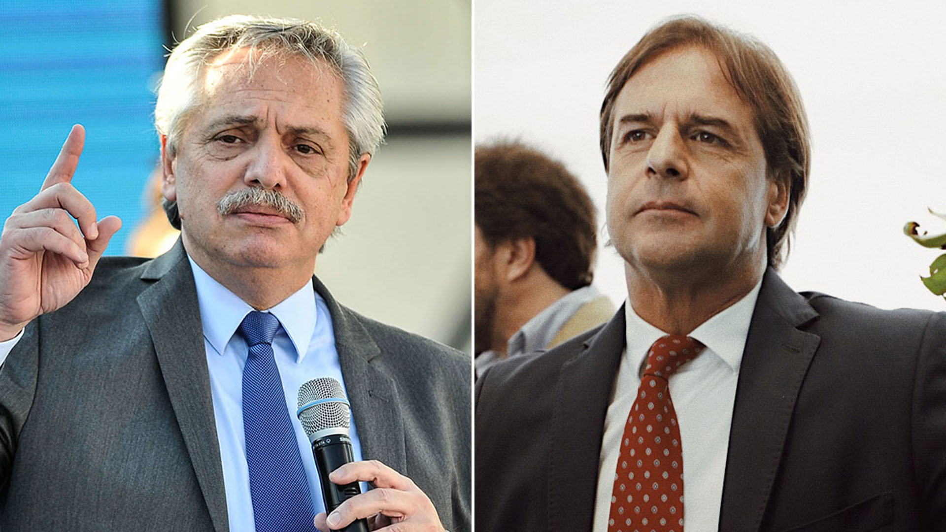 Alberto Fernández llamó por teléfono a Lacalle Pou
