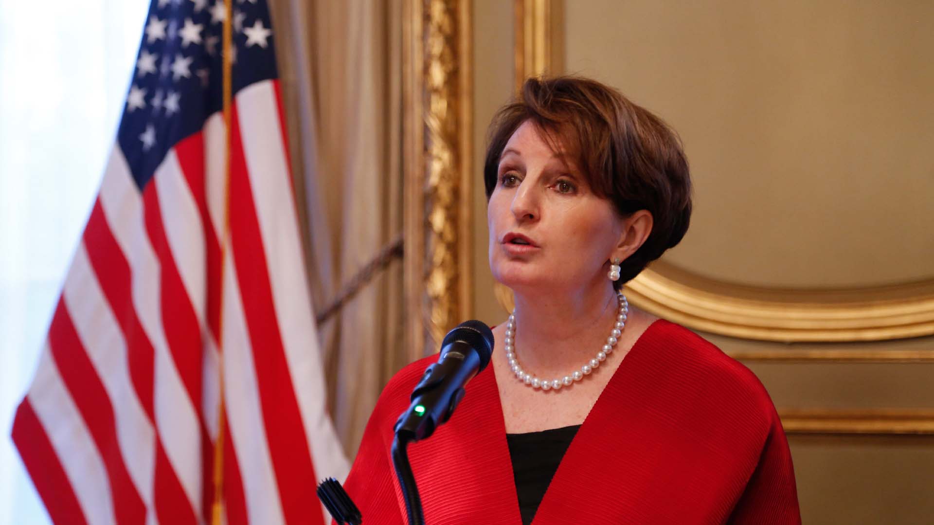 MaryKay Carlson, encargada de Negocios Interina de la embajada de los Estados Unidos en la Argentina