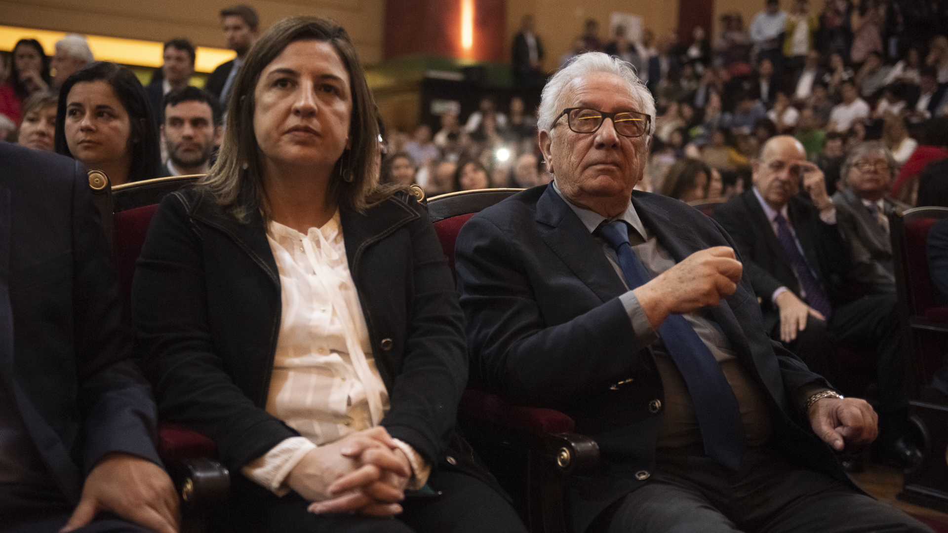 Claudia Neira, directora del Banco Ciudad por la oposición y candidata a legisladora del Frente de Todos junto a Héctor Recalde