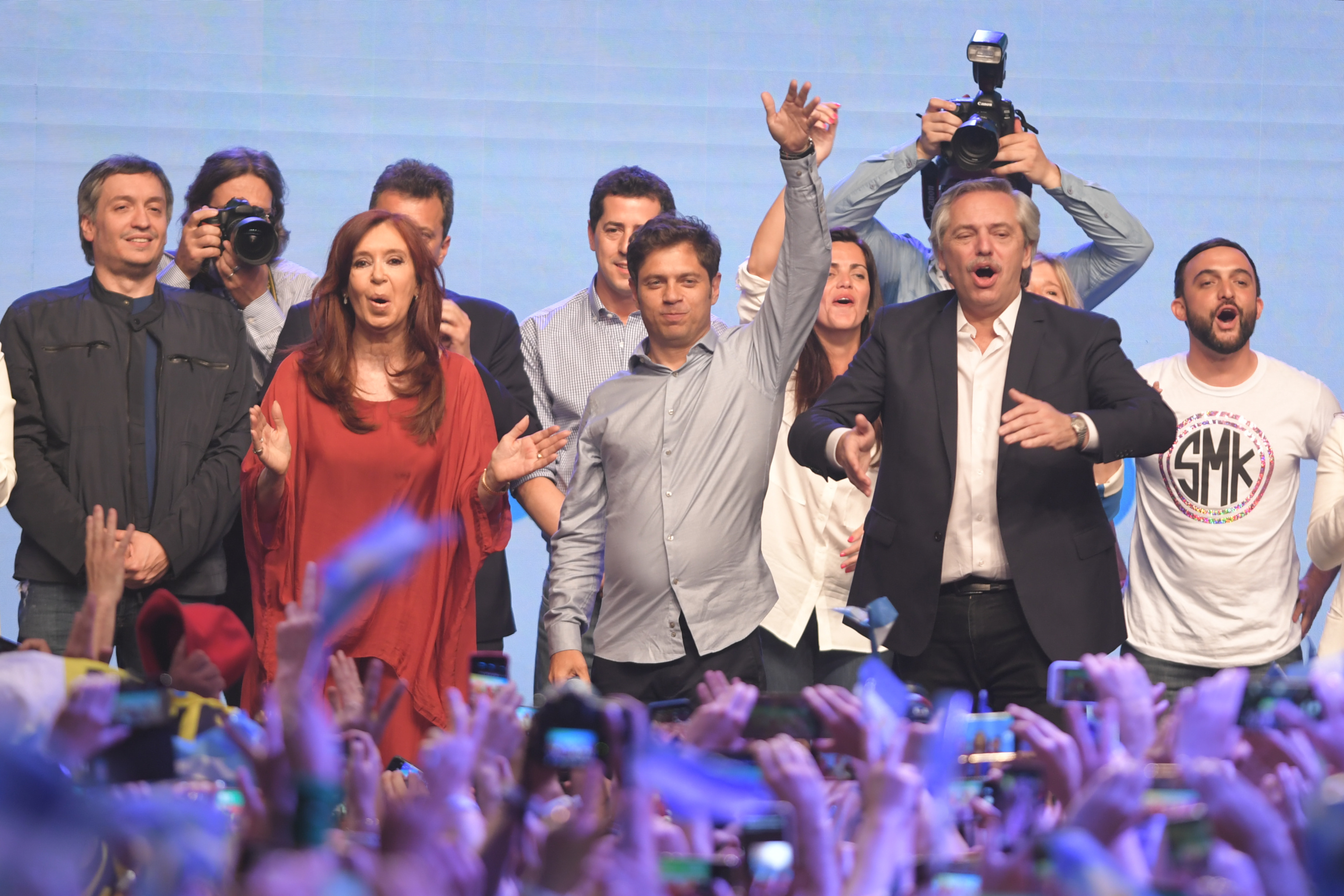 El gobernador electo Axel Kicillof (Télam)