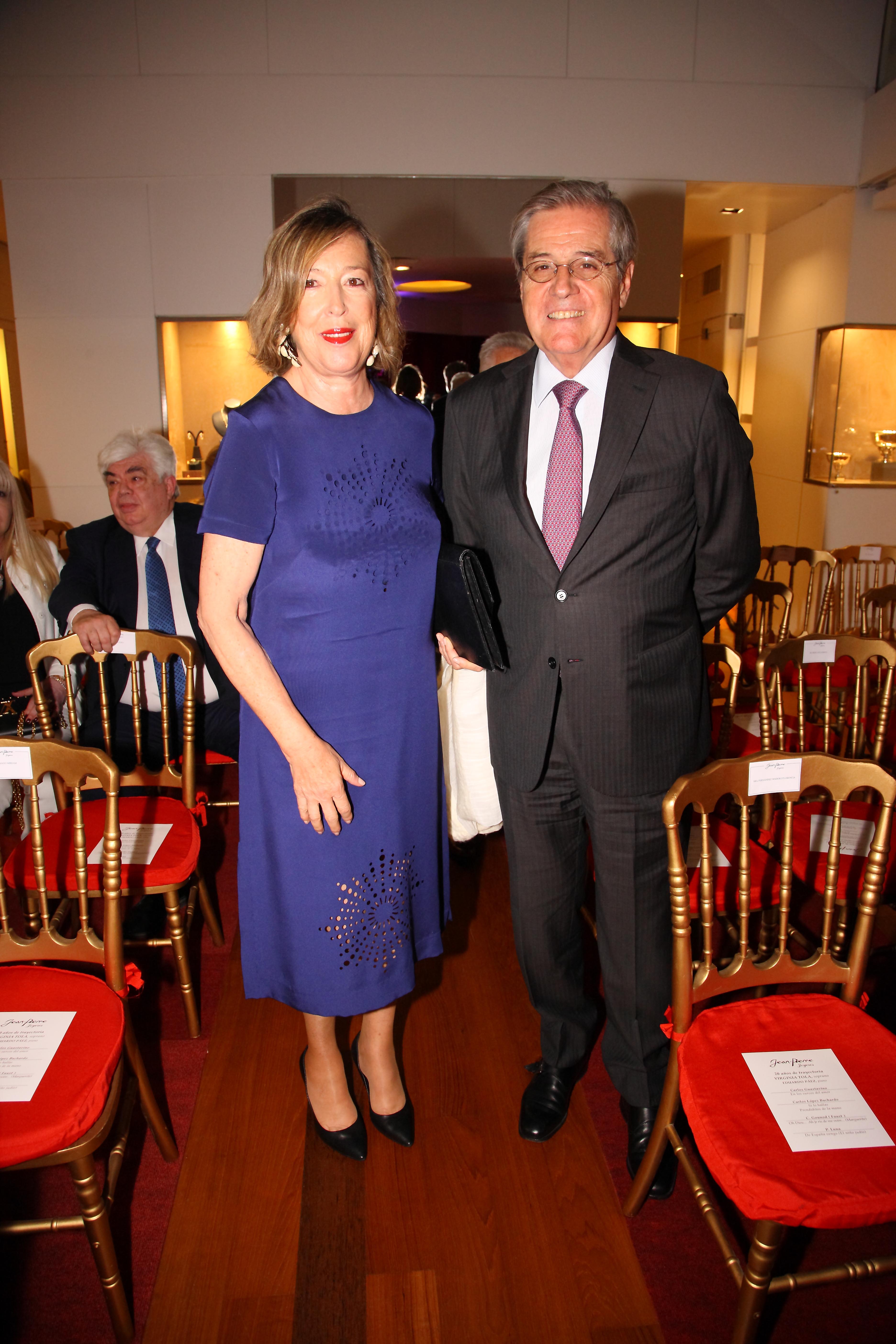 Luis Alberto Erize y su mujer Mónica