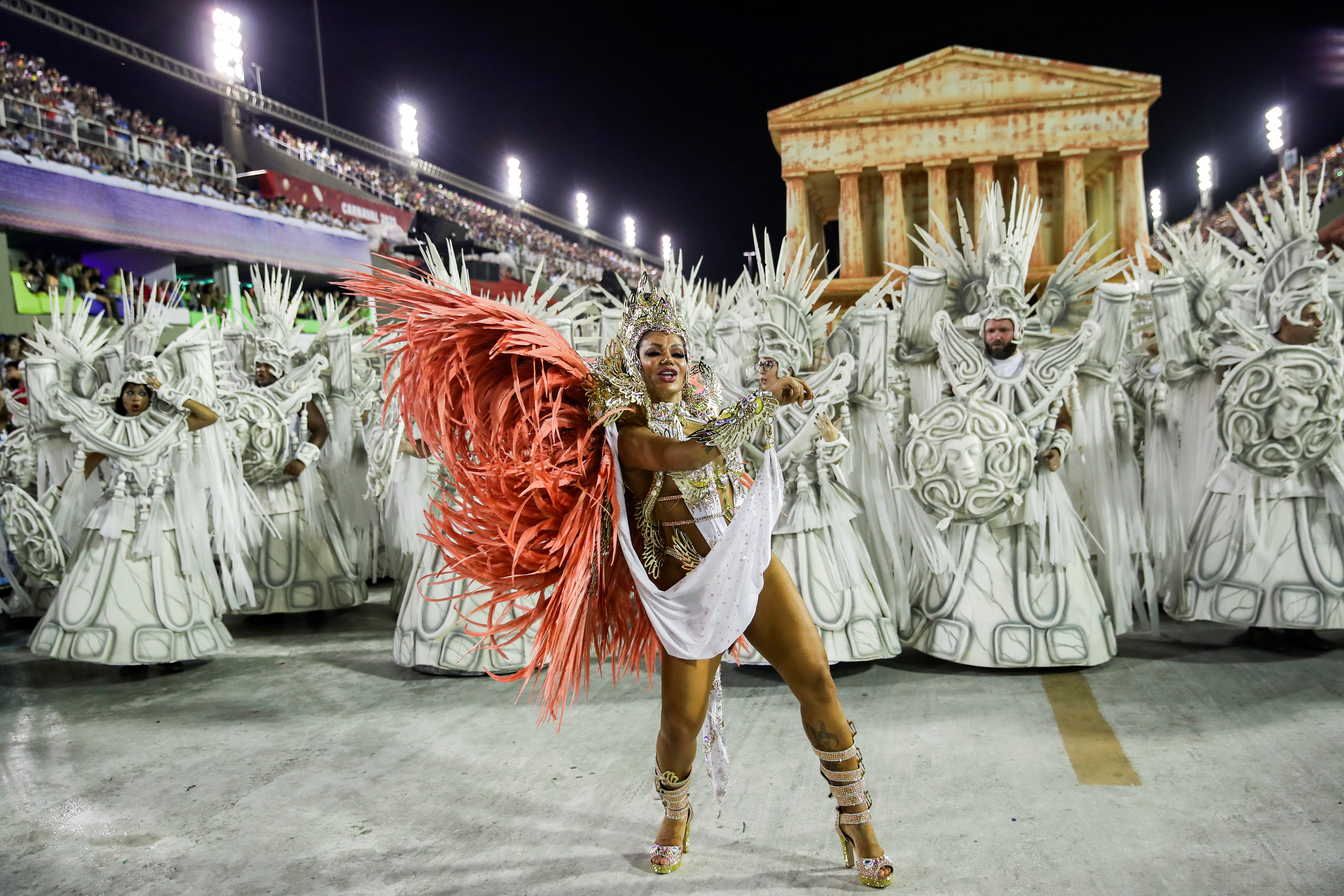 Unidos da Tijuca samba school REUTERS/Ricardo Moraes