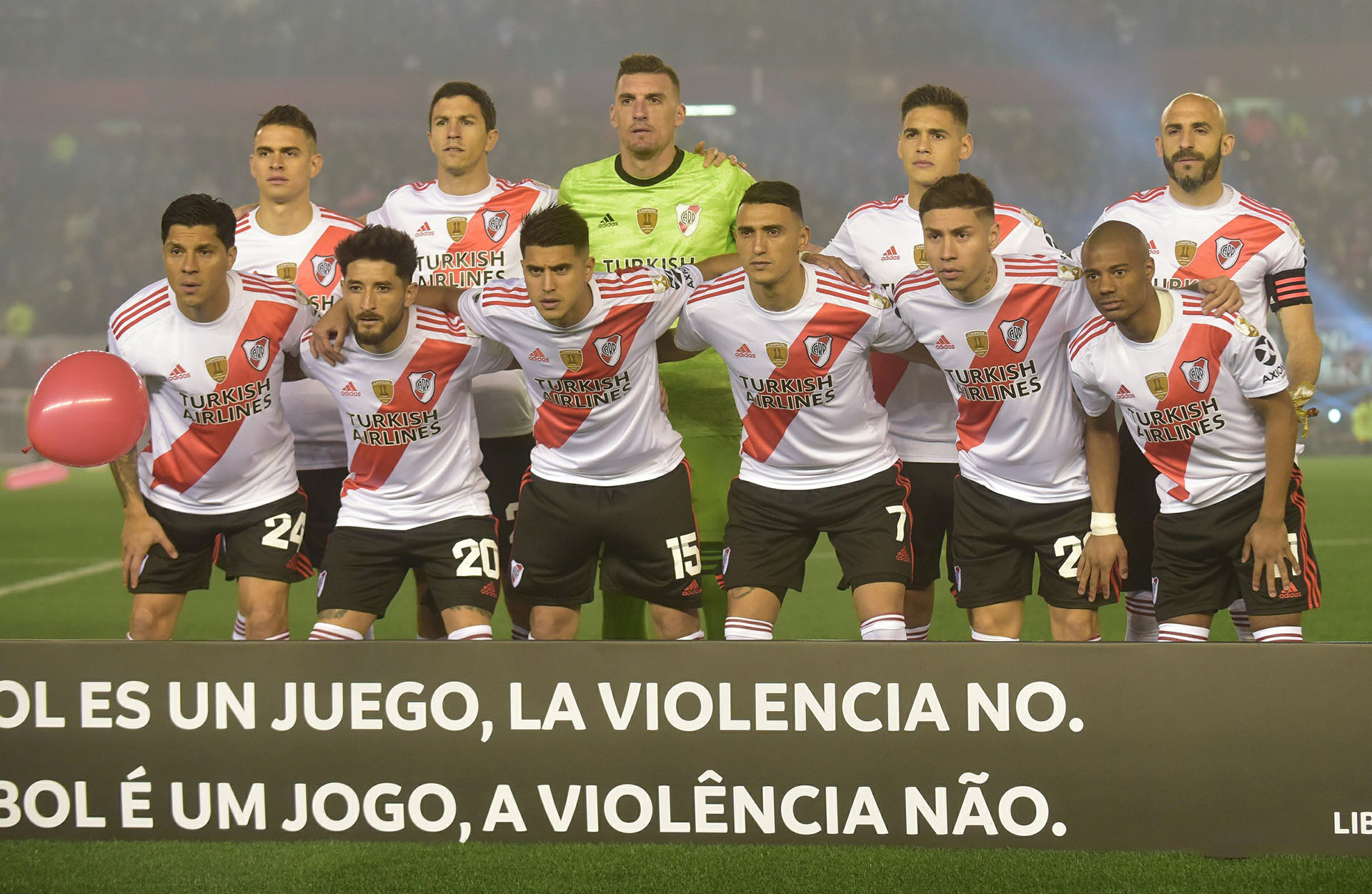 La formación por la que apostó Marcelo Gallardo