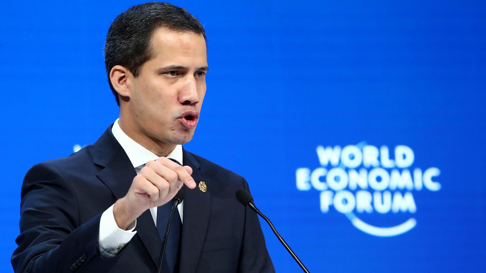 Juan Guaidó se encuentra de gira por Europa denunciando a la dictadura chavista y consolidando el apoyo de la comunidad internacional a su gobierno interino (Reuters)