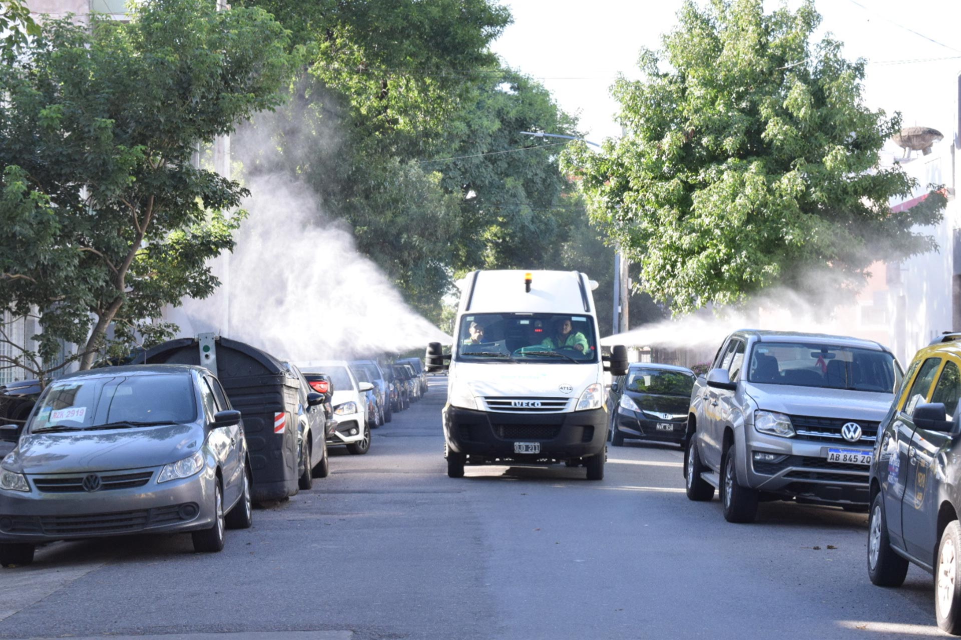 La fumigación en la cuadra del geriátrico (Gastón Taylor)