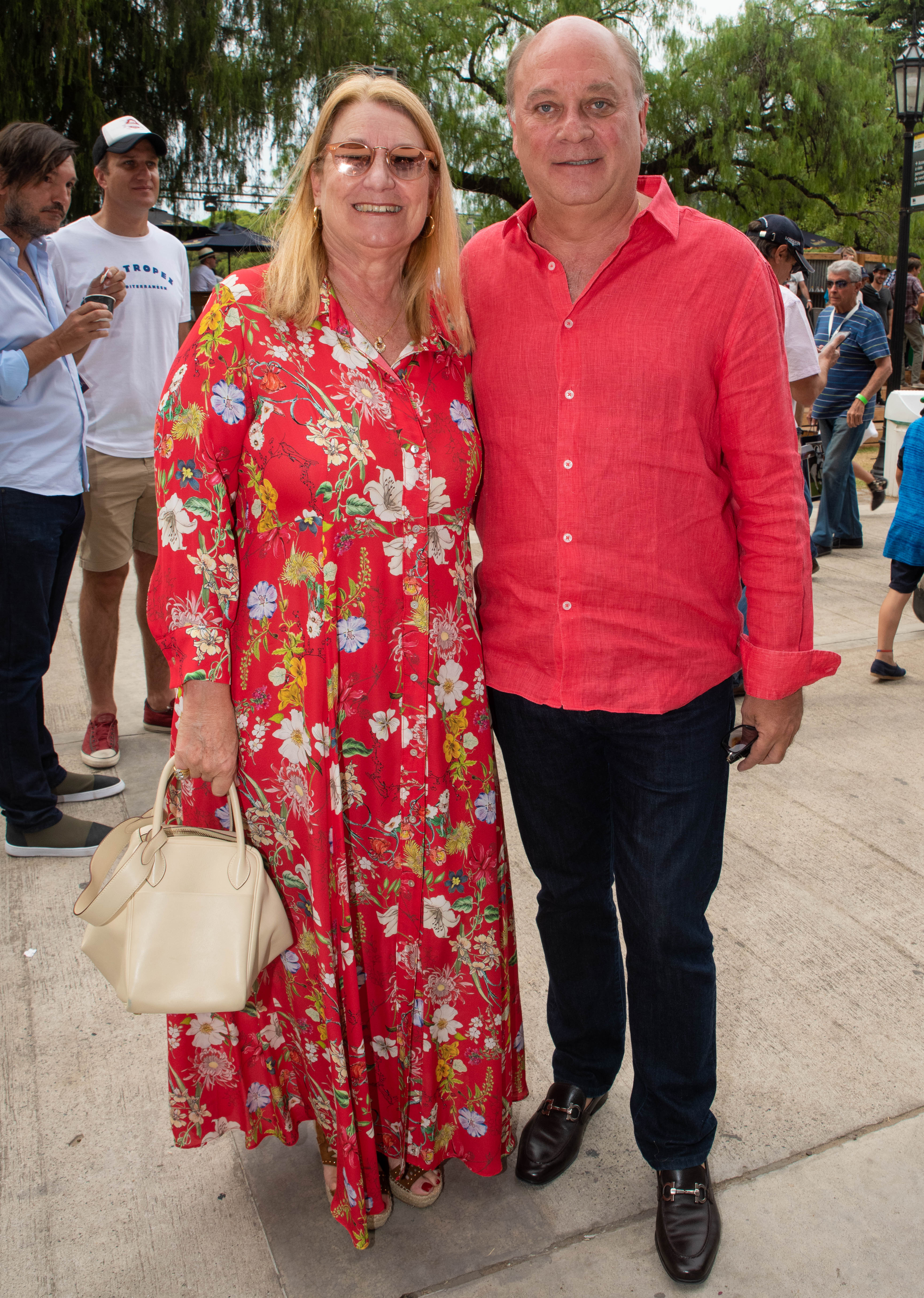 María Taquini de Blaquier y Martín Cabrales