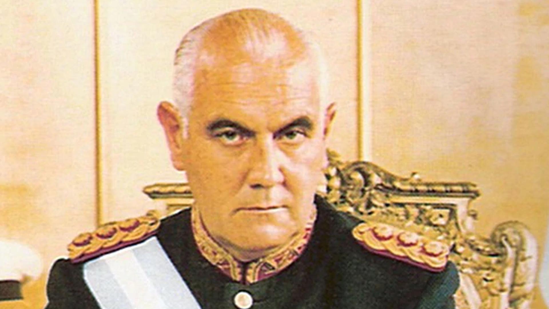 Presidente de facto Alejandro Agustín Lanusse