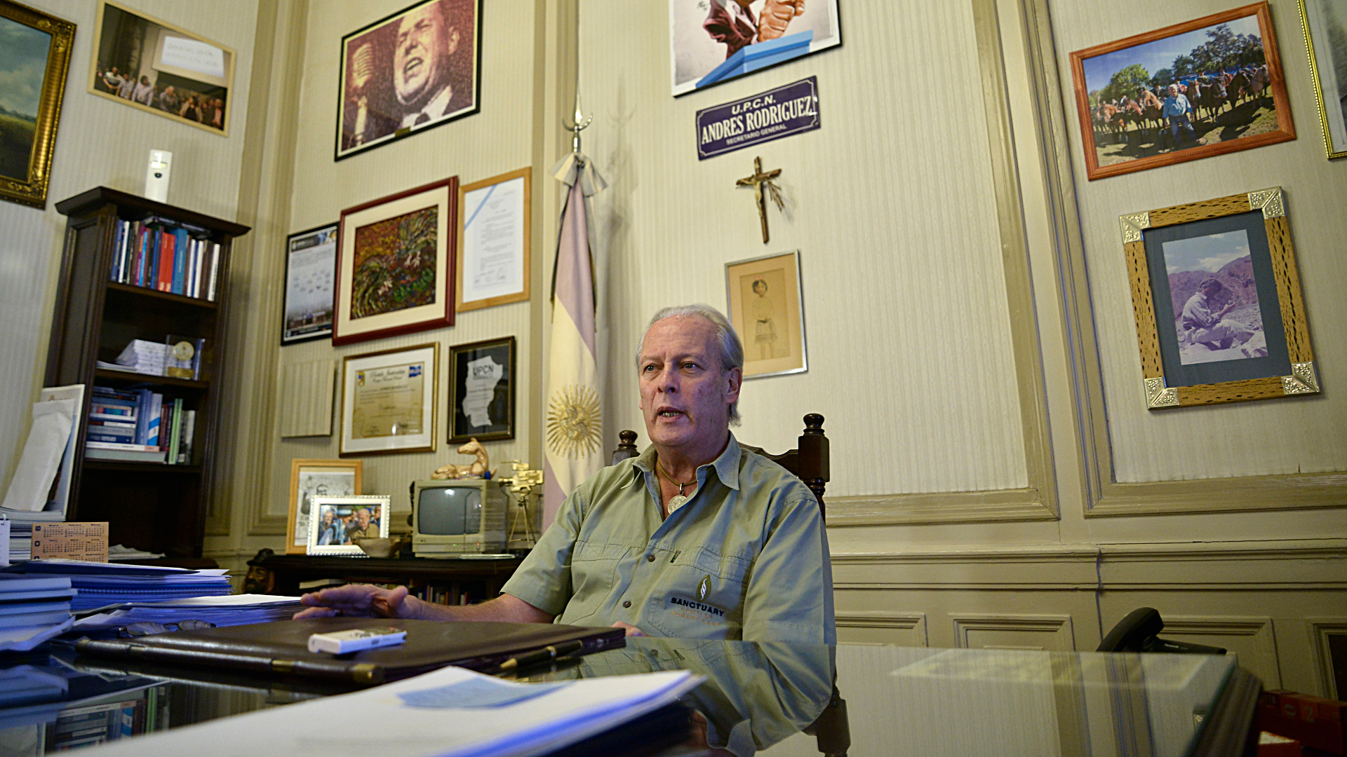 Andrés Rodríguez, líder de UPCN, es partidario de un gradual regreso a las tareas en el Estado