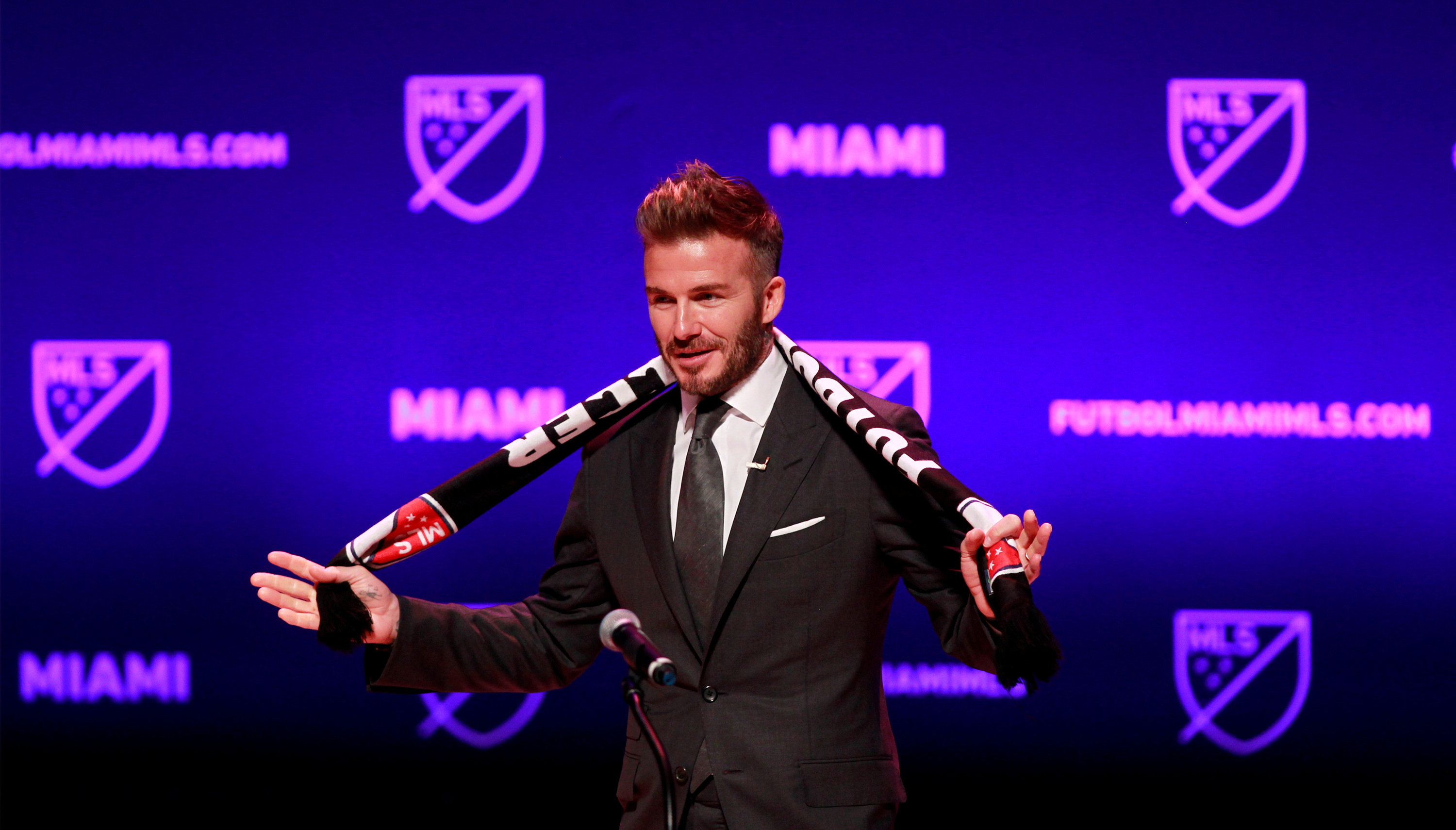 El equipo de Beckham debutará el 14 de marzo (Reuters/ Andrew Innerarity/File Photo)