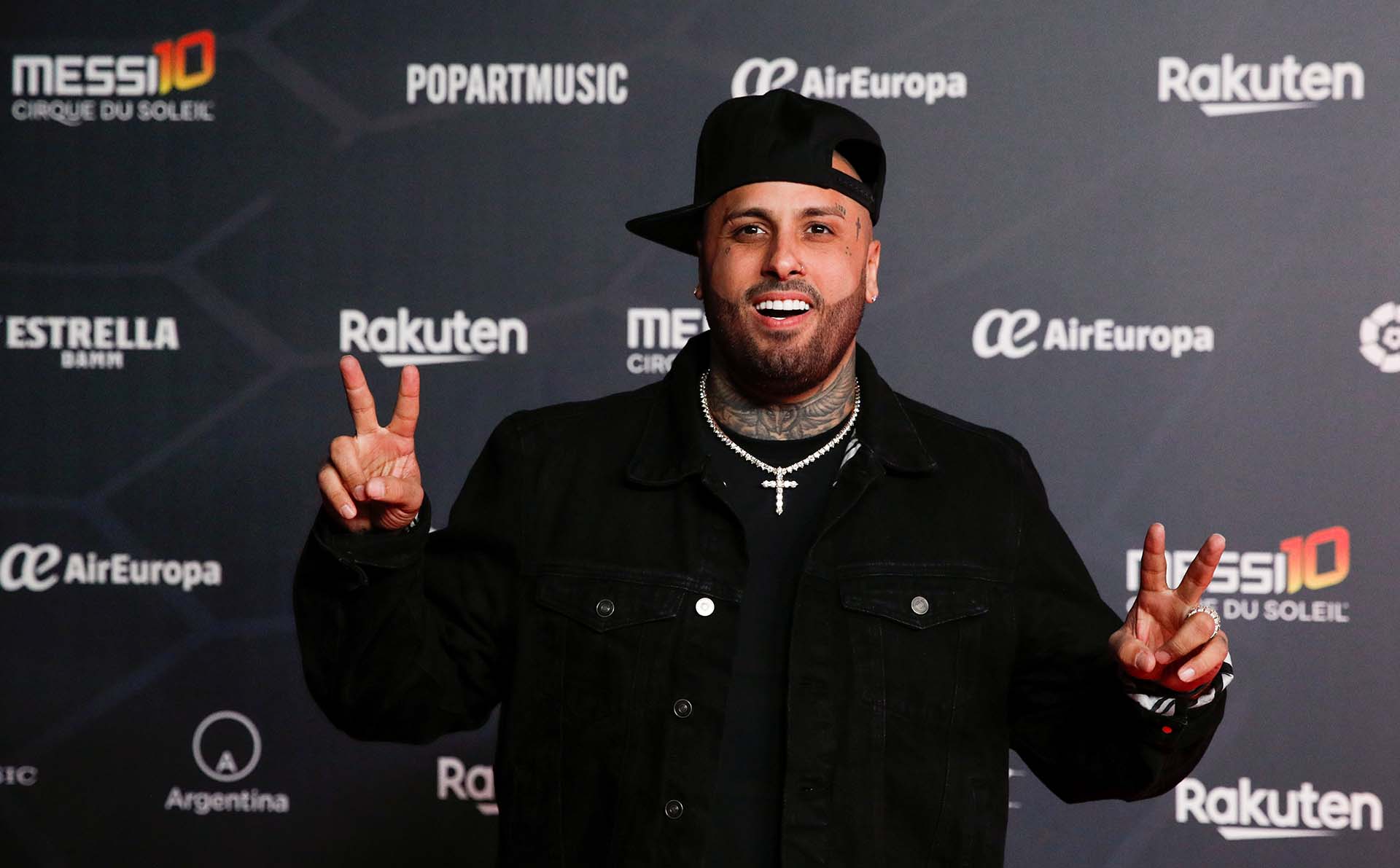 El cantante Nicky Jam estuvo en la alfombra roja del estreno de