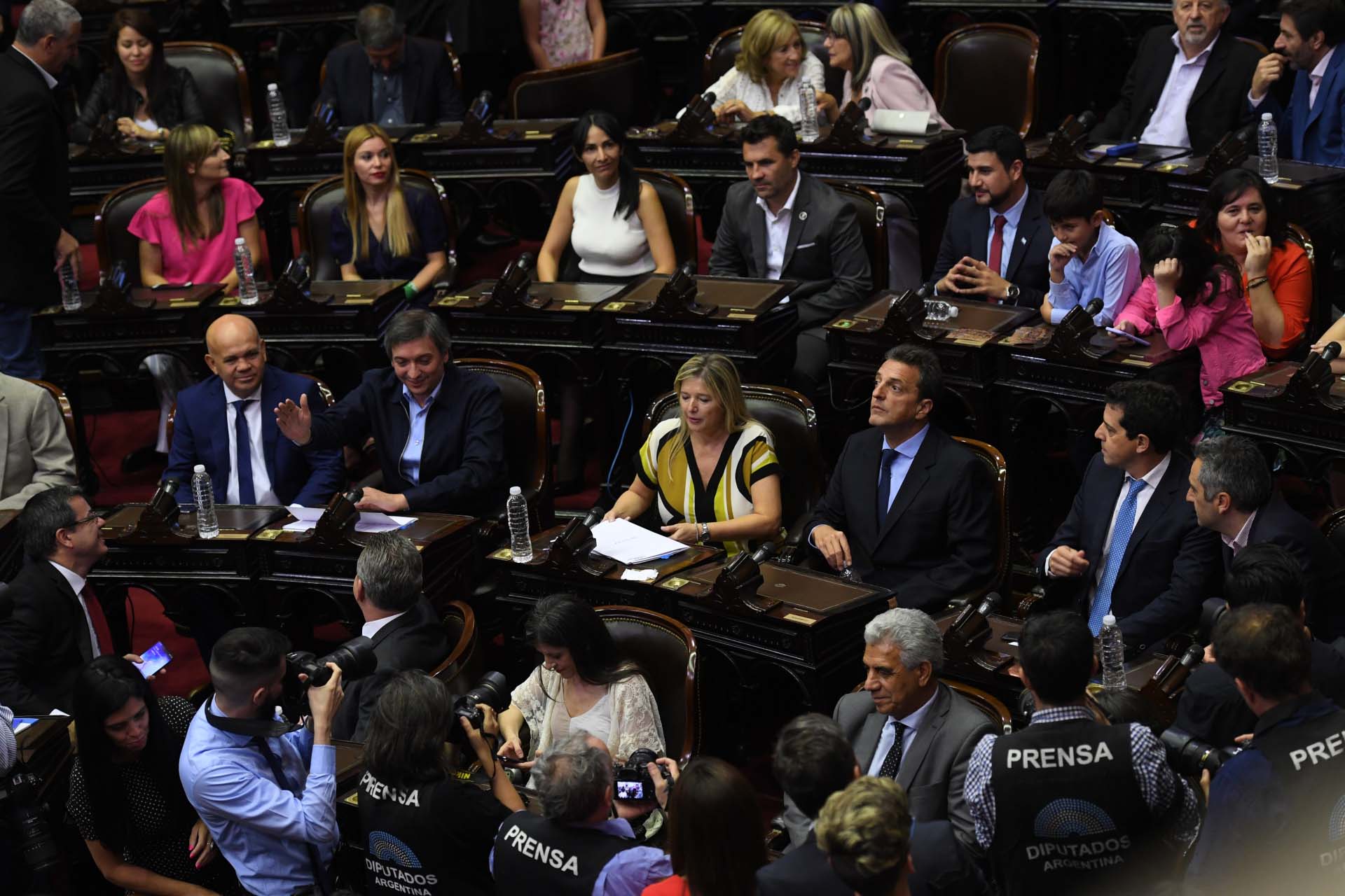 Máximo Kirchner será presidente del Frente de Todos; Sergio Massa será el presidente de la Cámara de Diputados