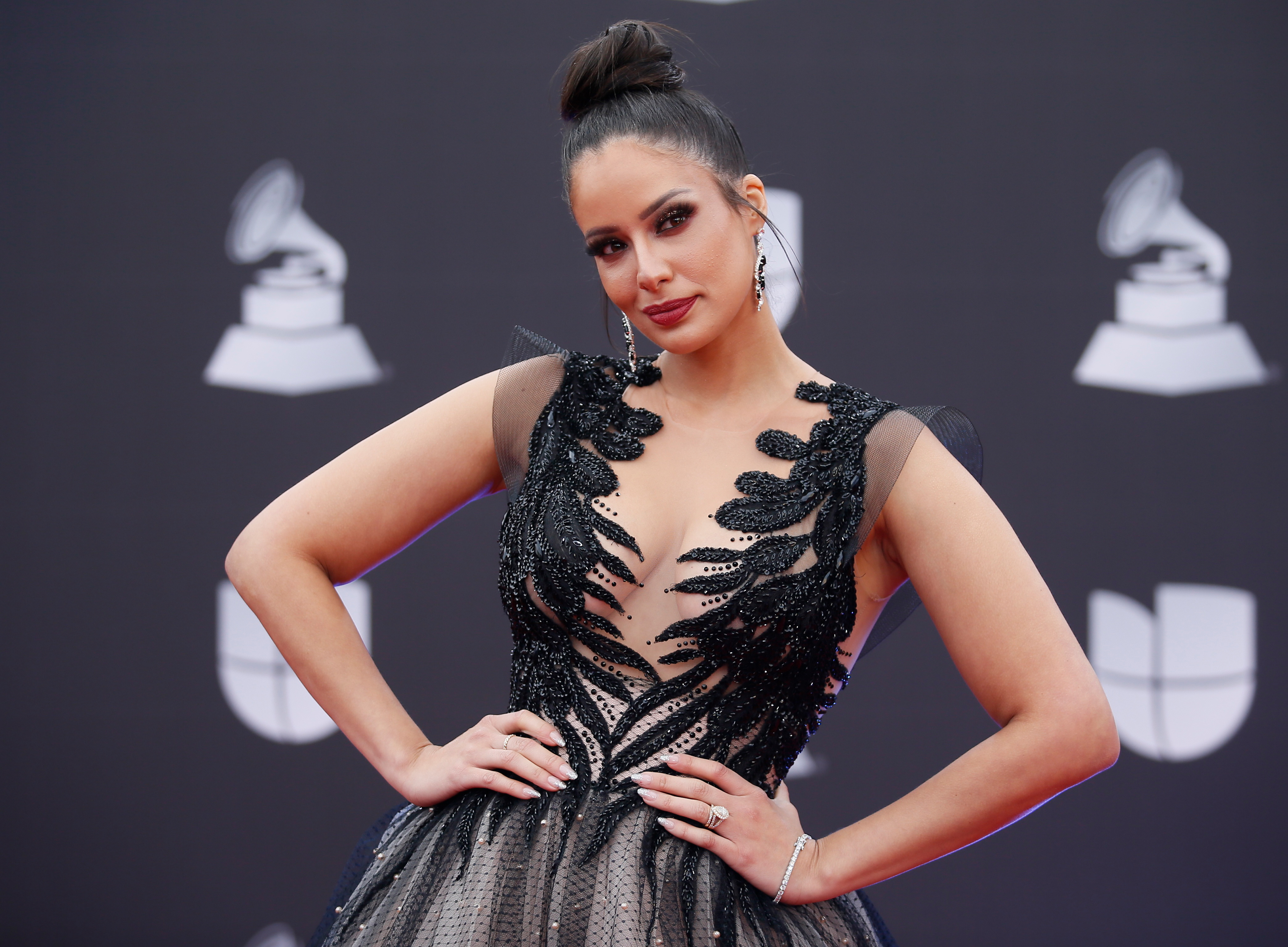 La modelo y presentadora puertorriqueña Aleyda Ortiz
