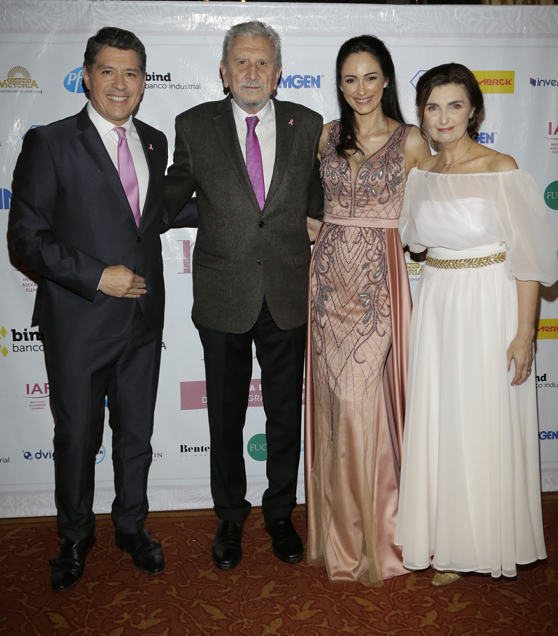 Guillermo Lobo, Reinaldo Chacón Gabriela Sobrado y Gabriela Berta