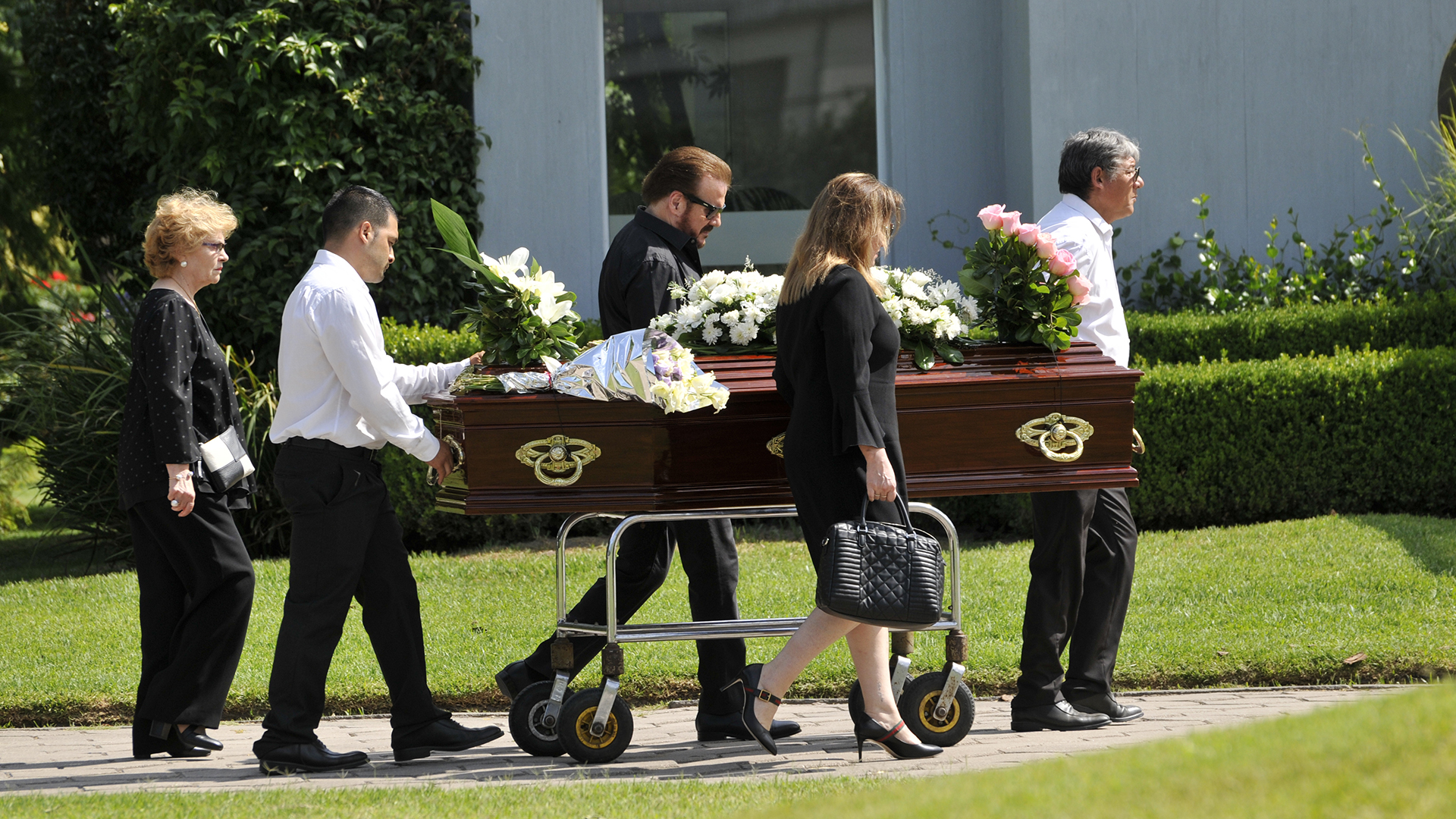 Los restos de María Engracia Cuervo de Galán fueron trasladados al cementerio Jardín de Paz