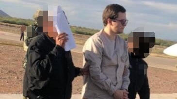 "El Menchito" durante su extradición a EEUU (Foto: archivo)
