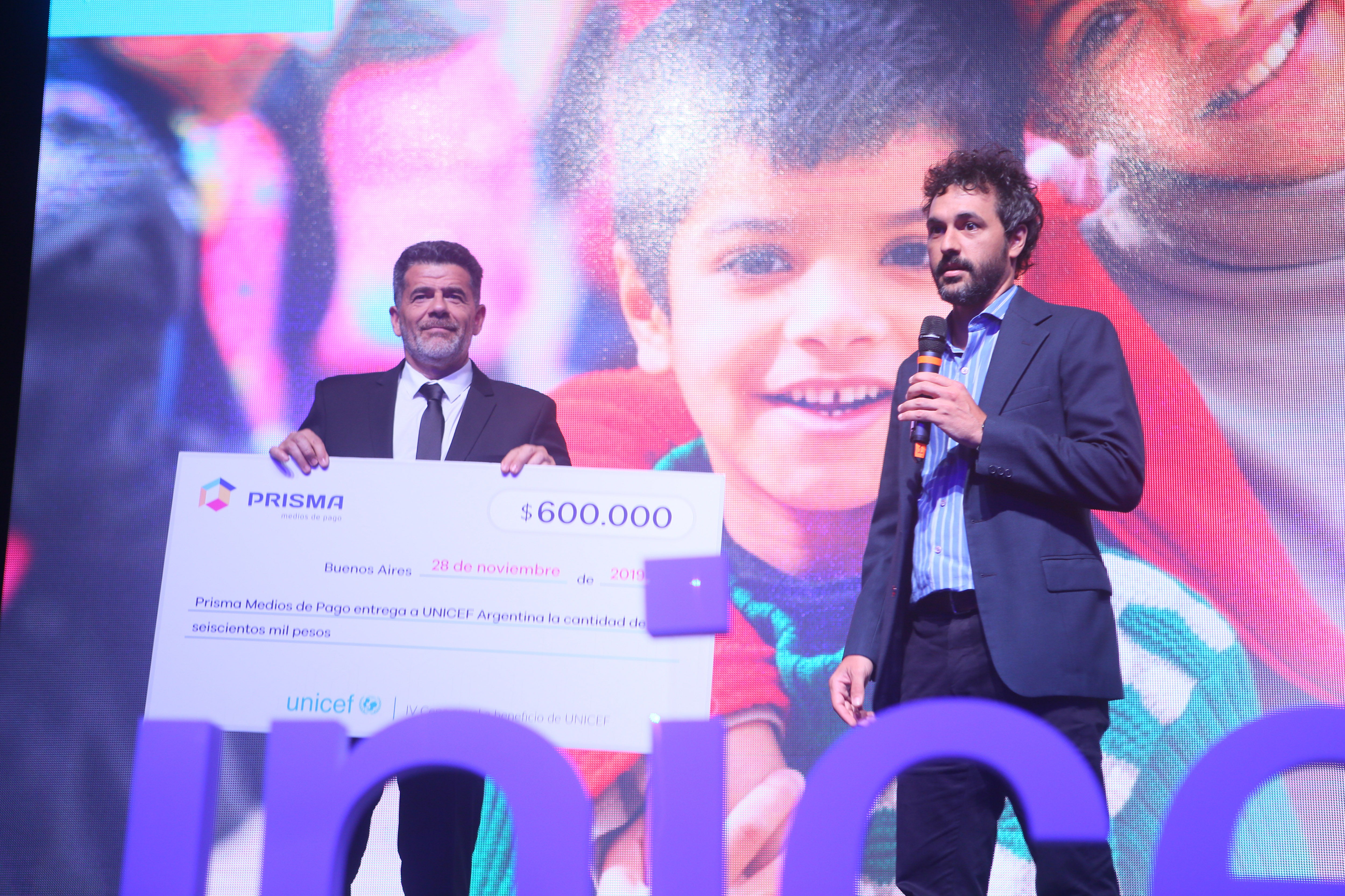 La recaudación total fue de $5.511.592 y será enteramente destinada a los proyectos que UNICEF lleva adelante en la Argentina