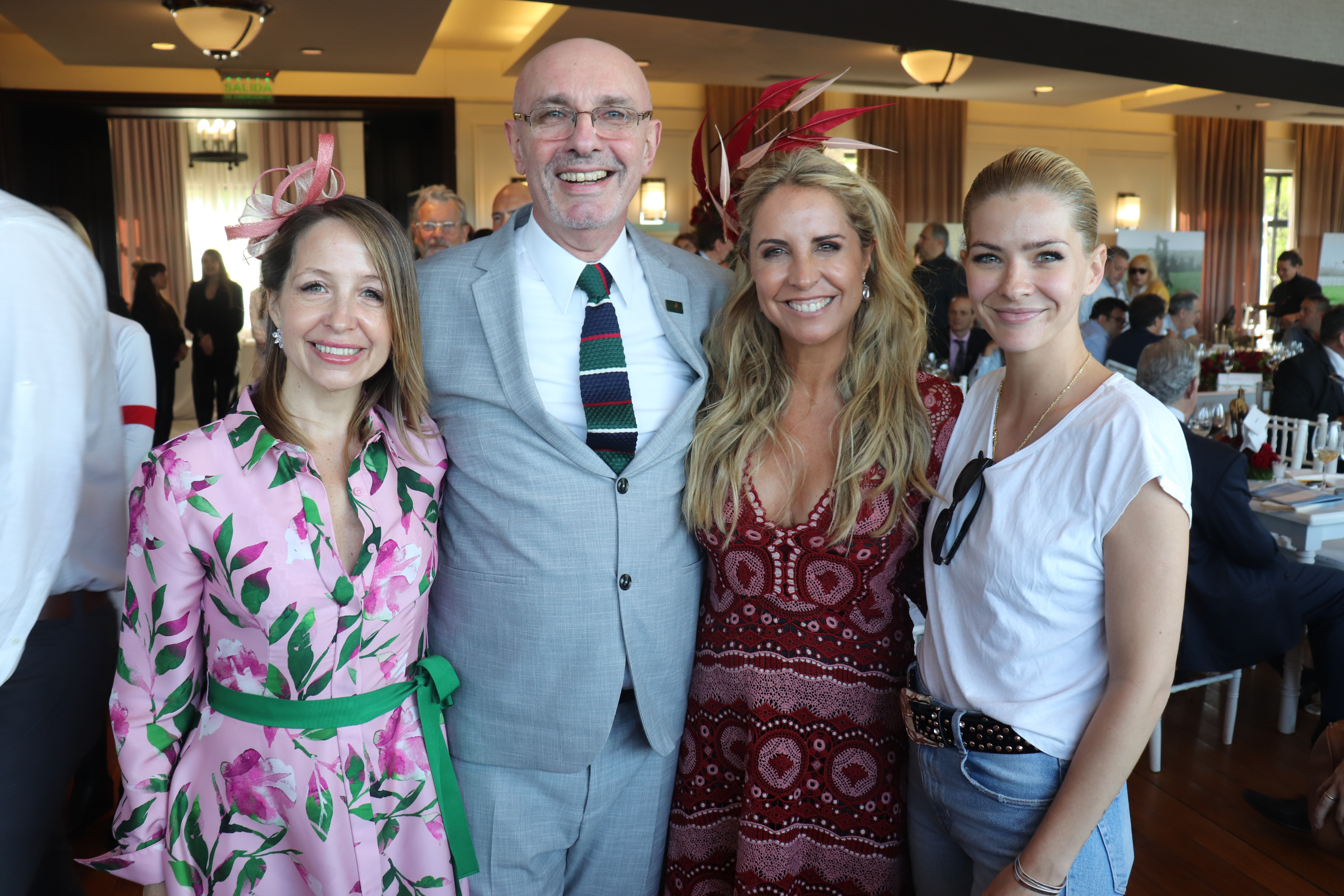 Liana Vinacur, Eduardo Gálvez, Connie Piuma y Eugenia