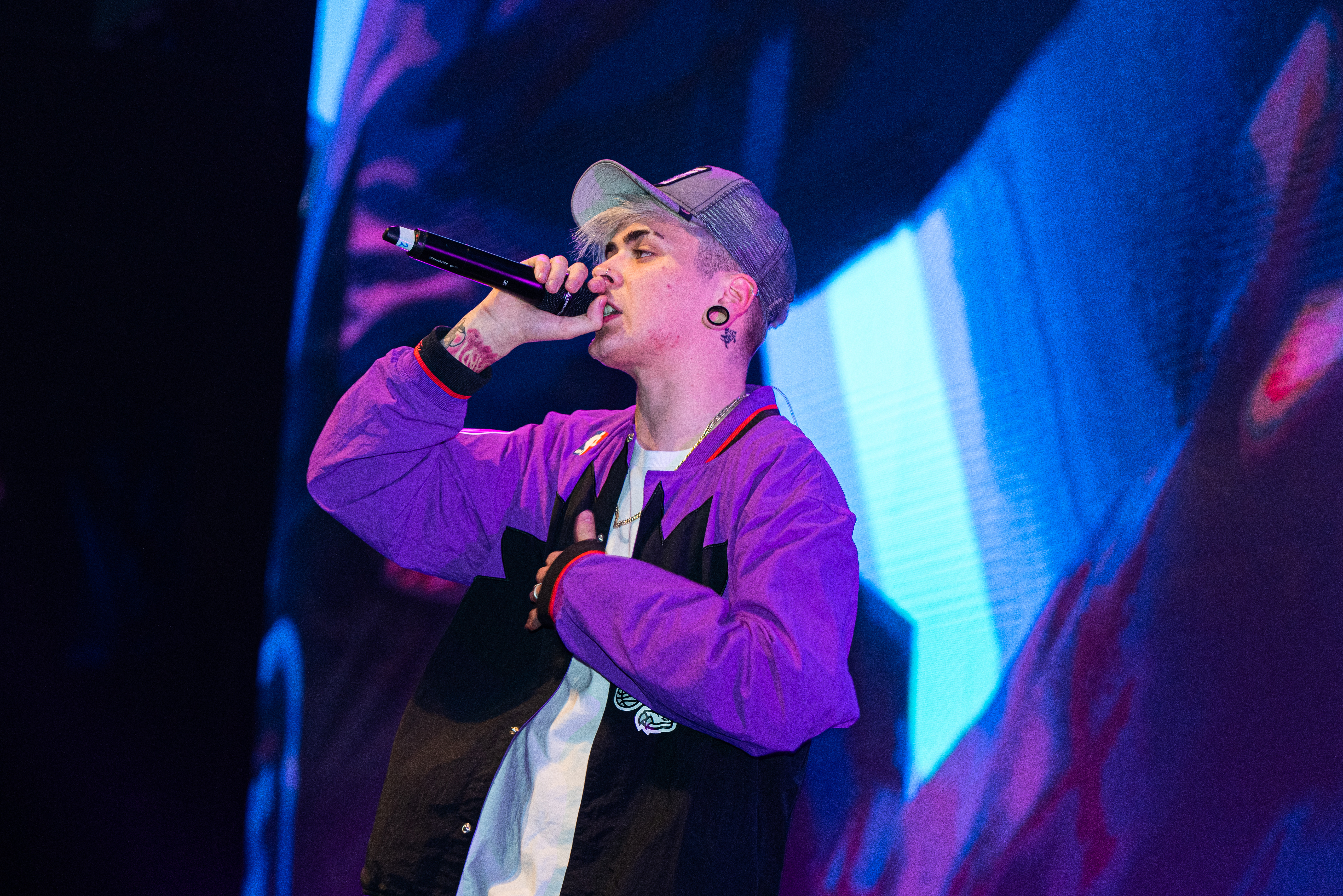 El show de Lit Killah, el cantante y freestyler argentino