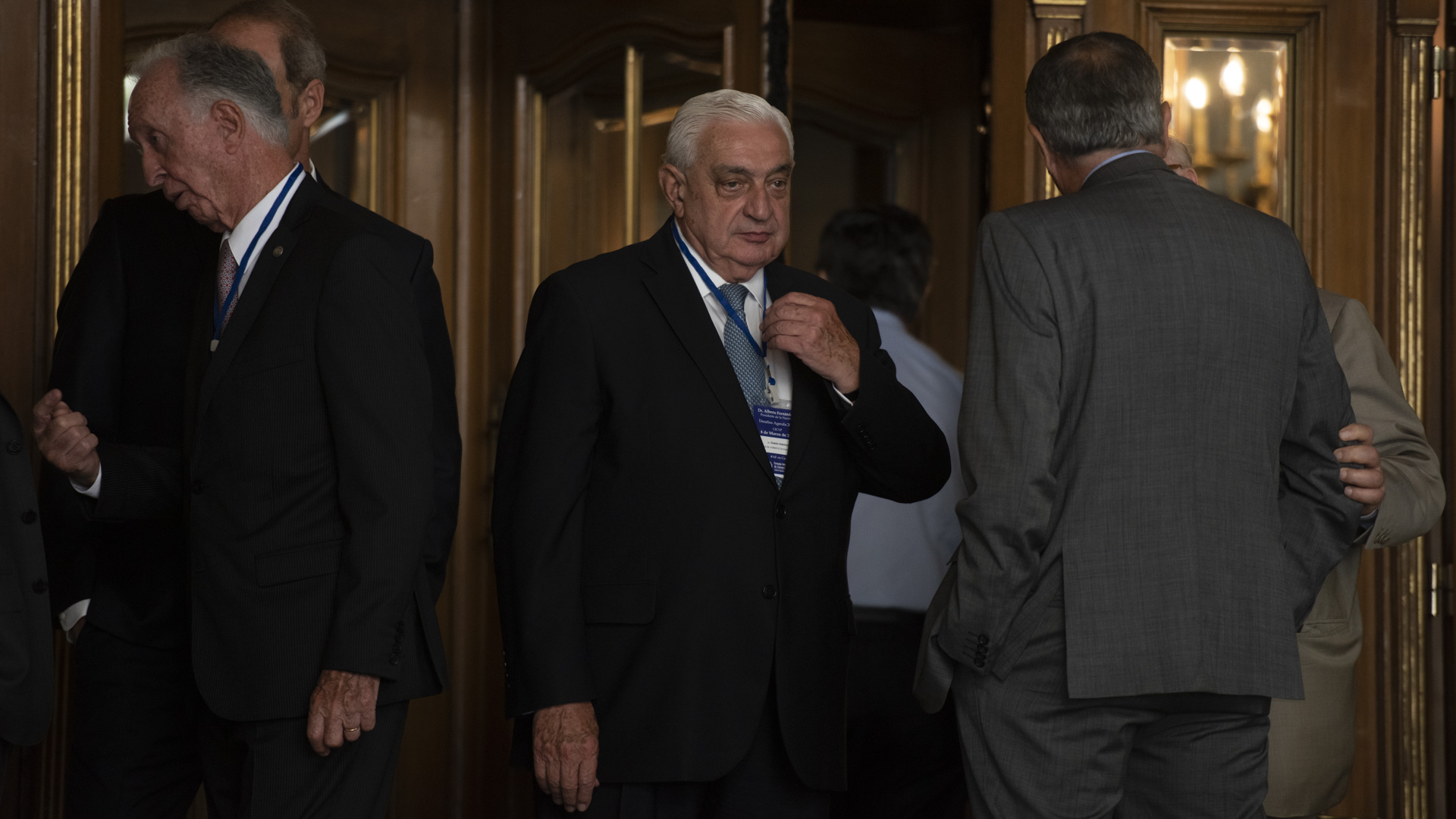 El presidente de la Bolsa de Comercio de Buenos Aires, Adelmo Gabbi