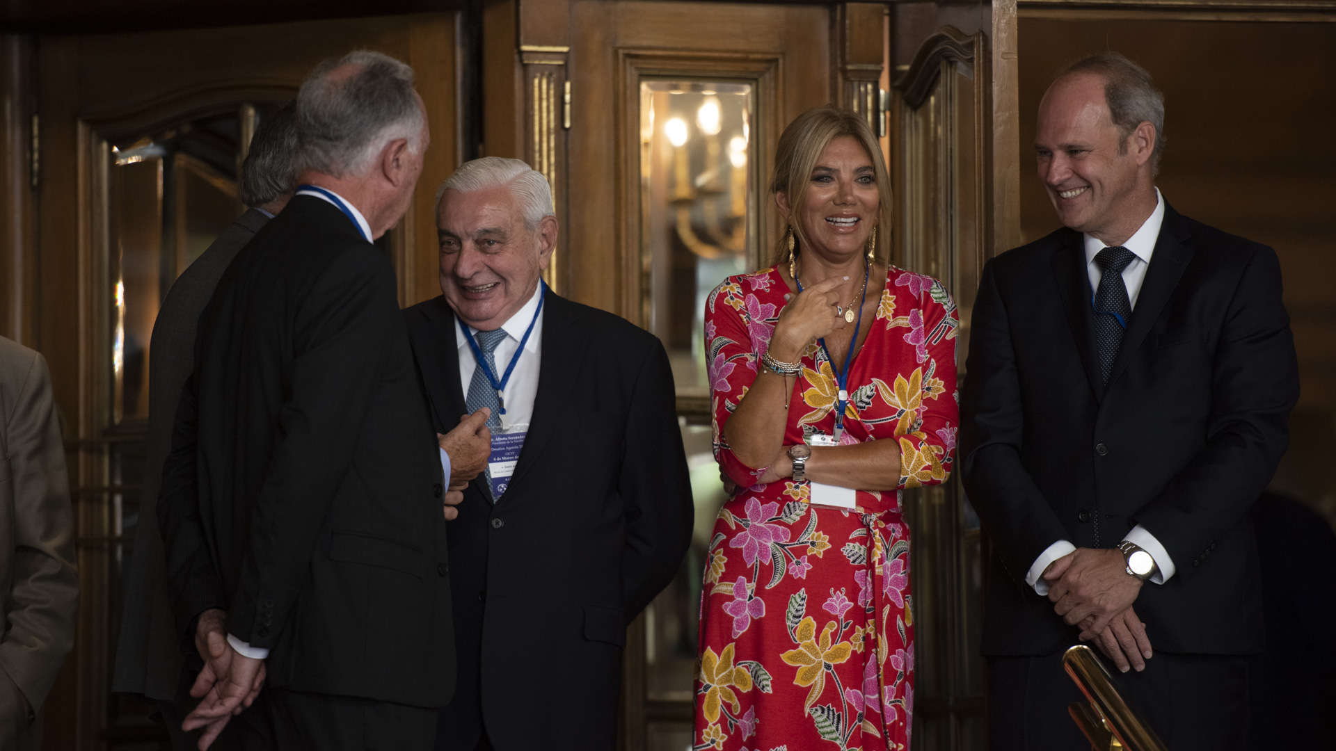 Adelmo Gabbi, Bettina Bulgheroni y Javier Bolzico