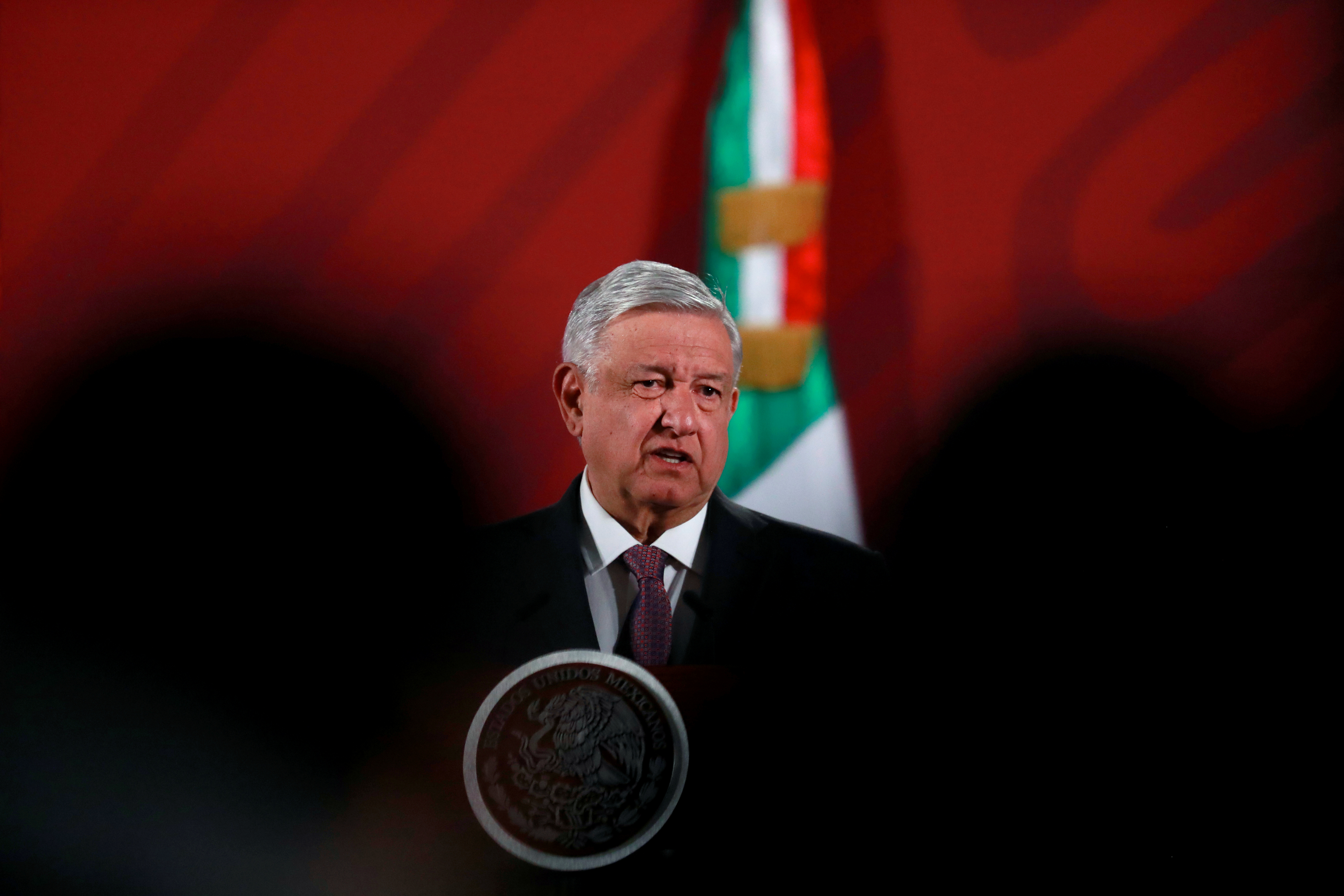 López Obrador en la conferencia de prensa del 9 de marzo. (Foto: REUTERS/Henry Romero)