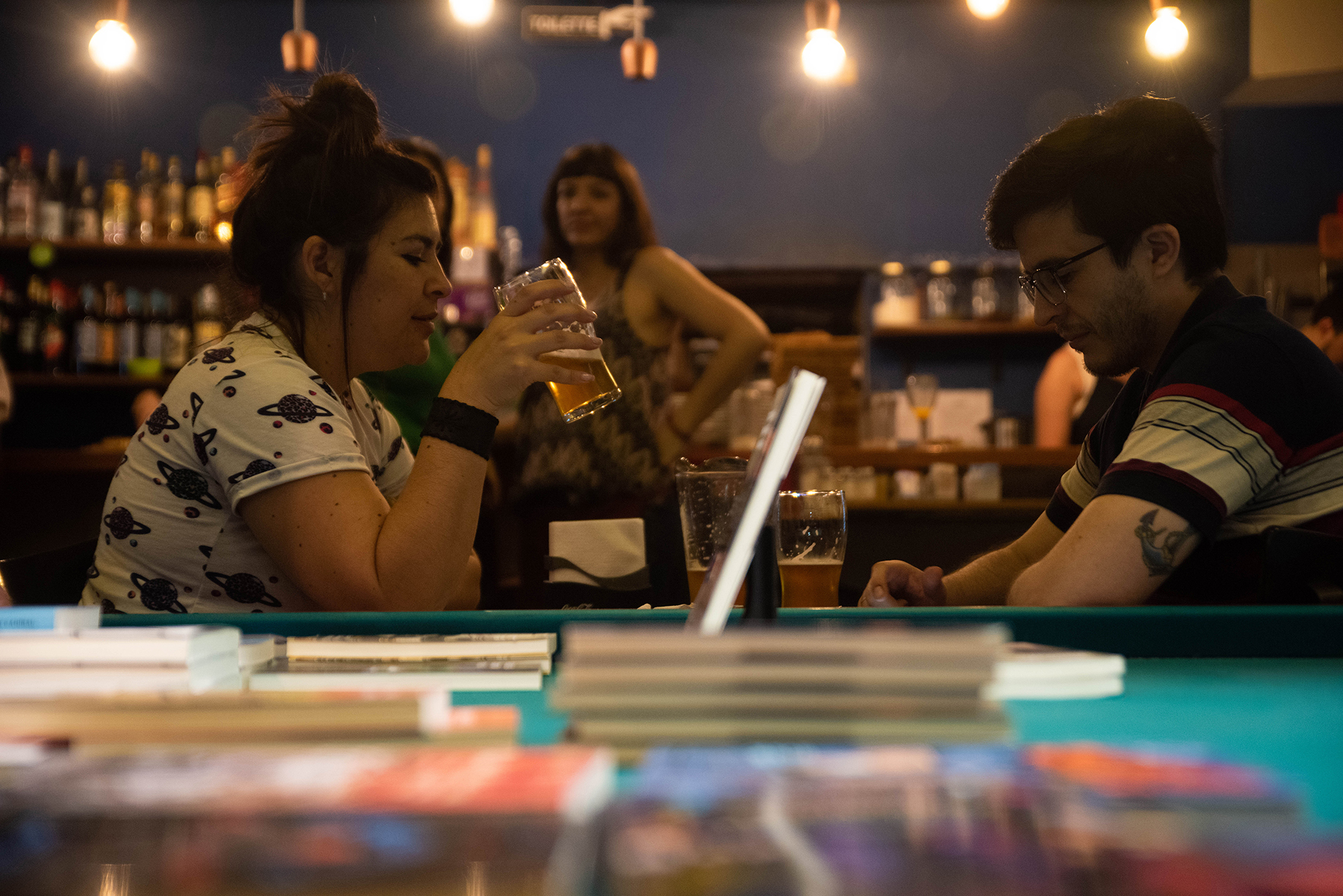 Los locales gastronómicos también se vieron beneficiados.