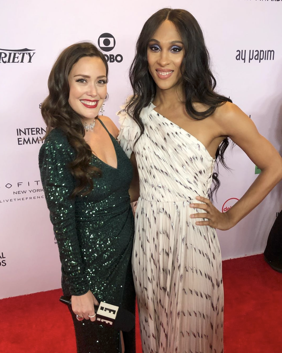 La actriz MJ Rodriguez, oriunda de Estados Unidos, es conocida por la serie