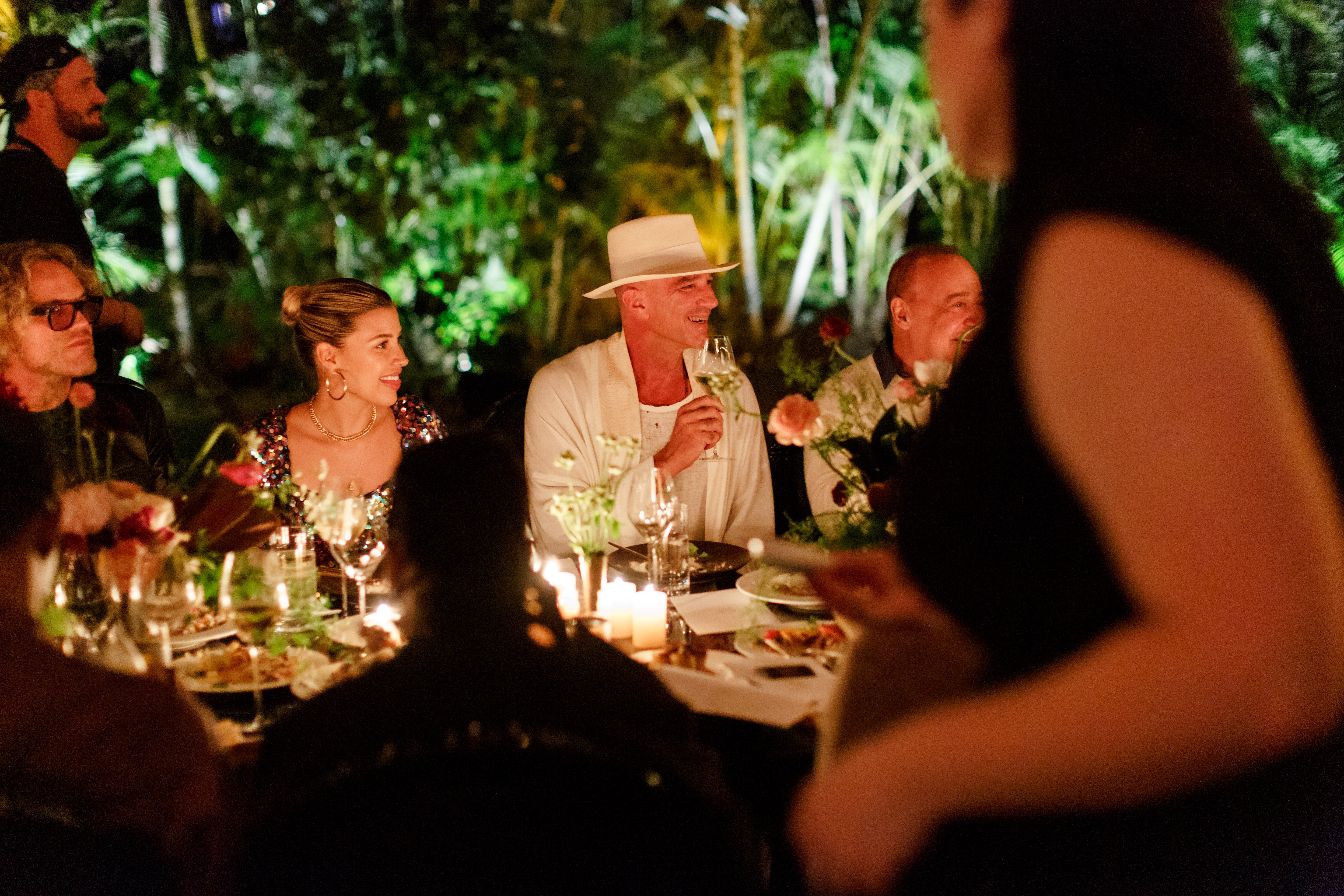 Alan Faena y Michelle Salas, juntos en Miami /// Foto: Gentileza Muchnik
