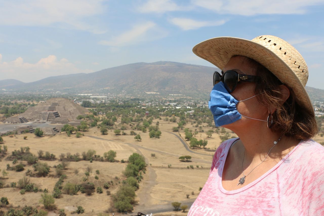 Teotihuacán 18 de marzo de 2020.