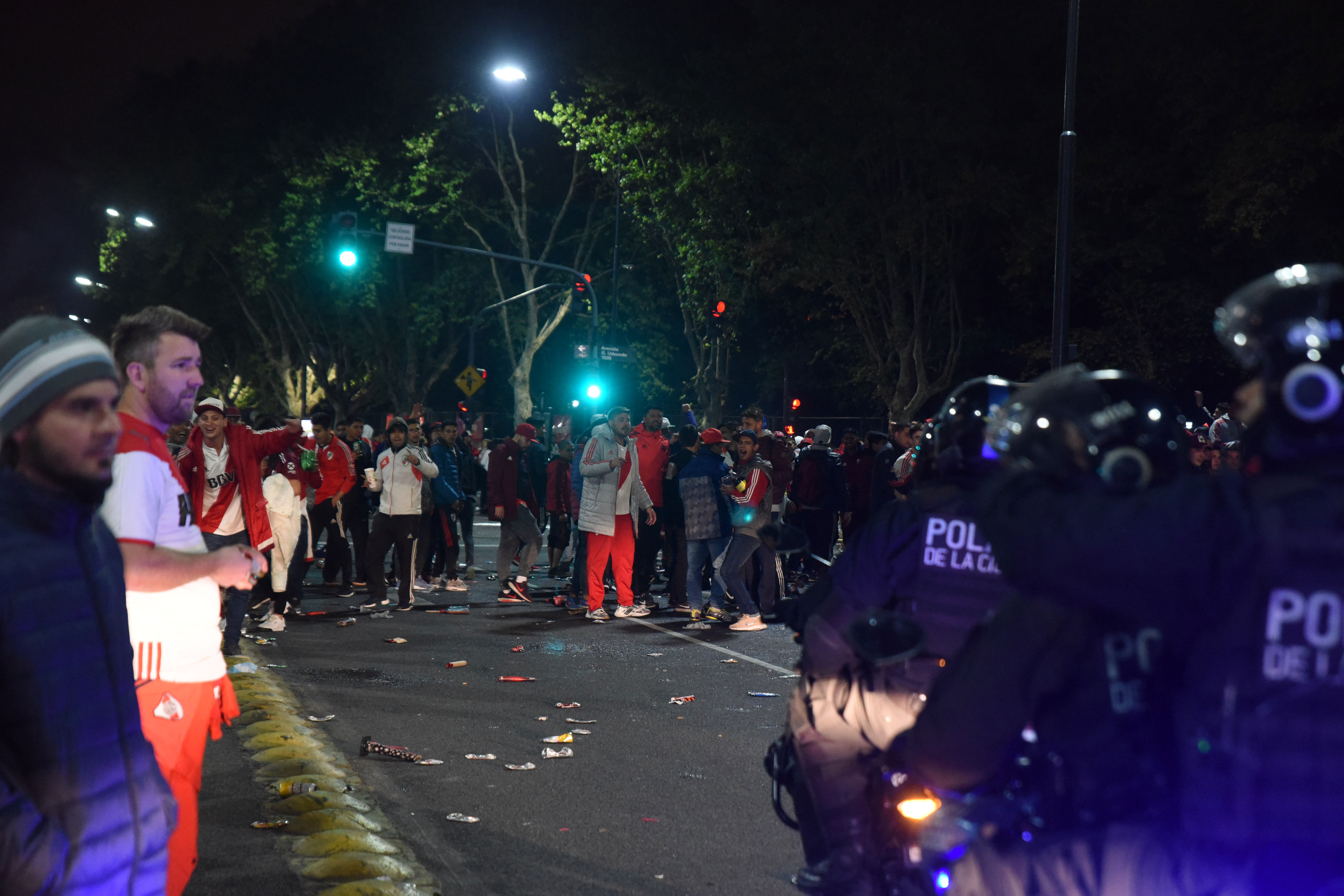Sobre Avenida del Libertadores se registraron incidentes