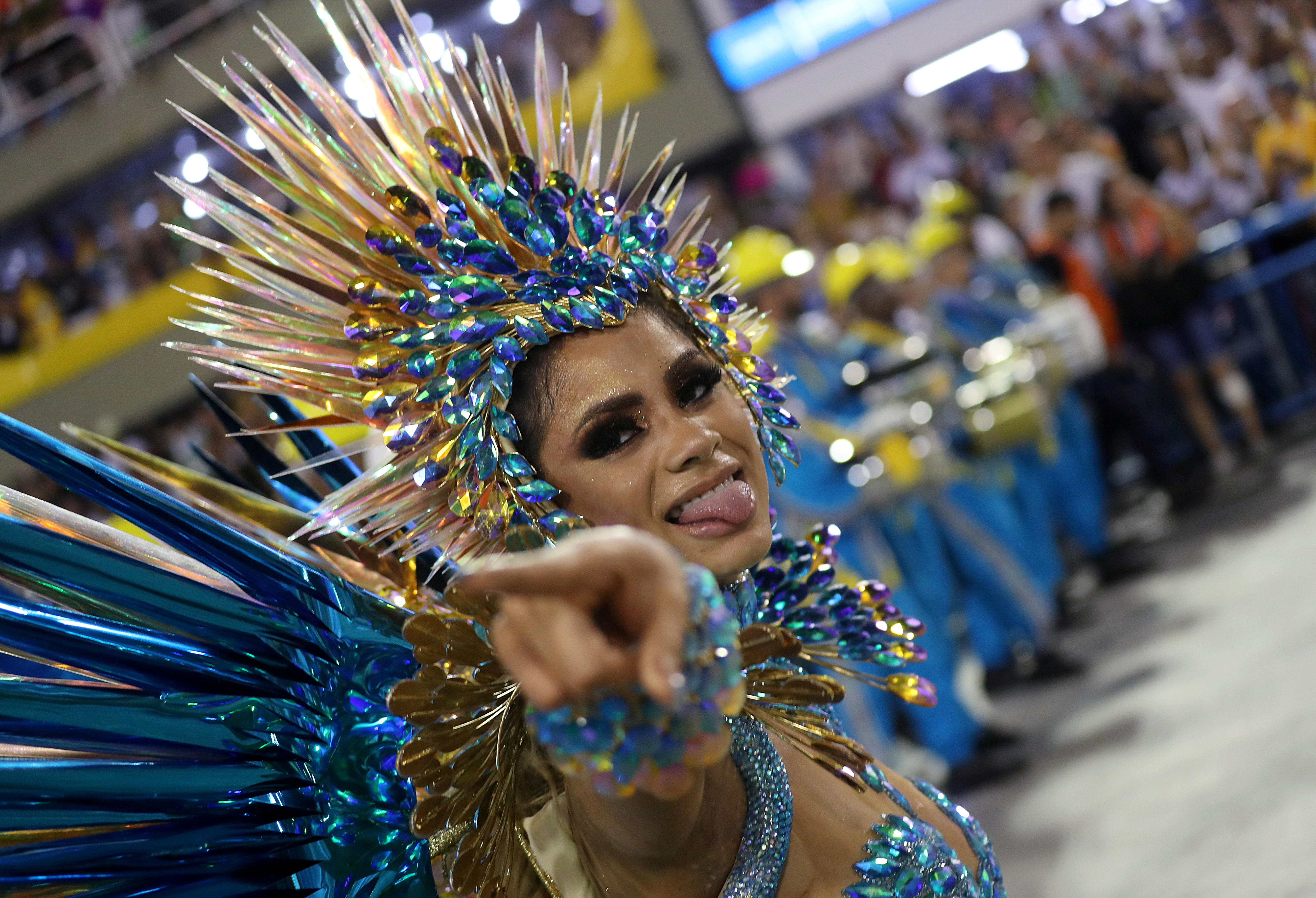 Unidos da Tijuca samba school REUTERS/Sergio Moraes