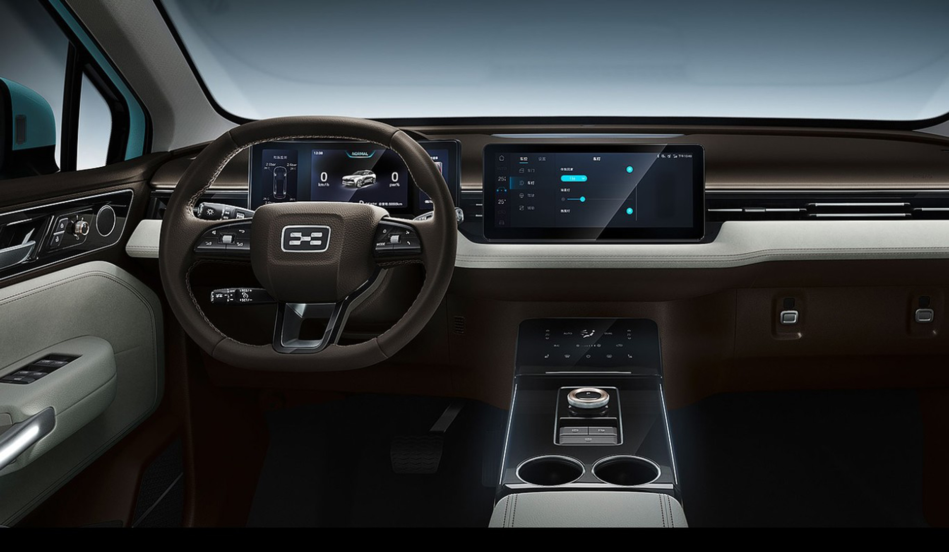 El interior del U5 se caracteriza por su diseño futurista