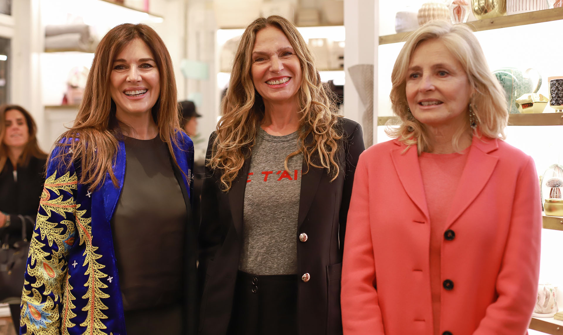 Andrea Frigerio, Ginette Reynal y Cecilia Zuberbuhler