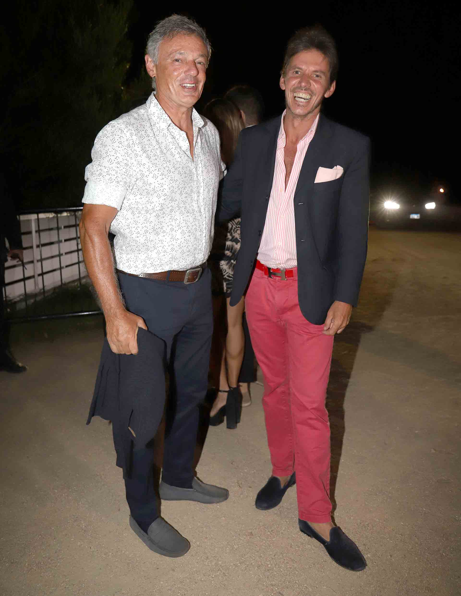 El ex ministro de Producción, Francisco Cabrera, y Gerard Confalonieri