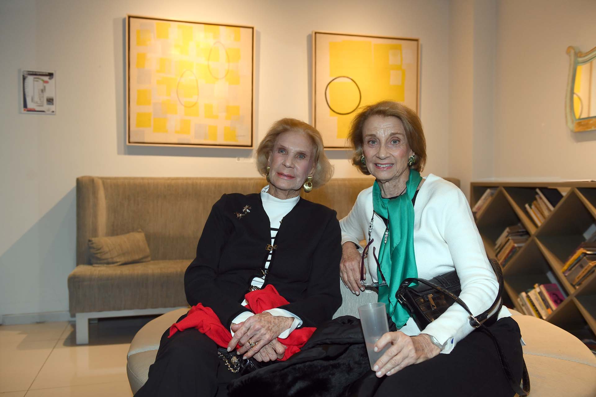 Cynthia Van Peborgh y Lucienne Martin