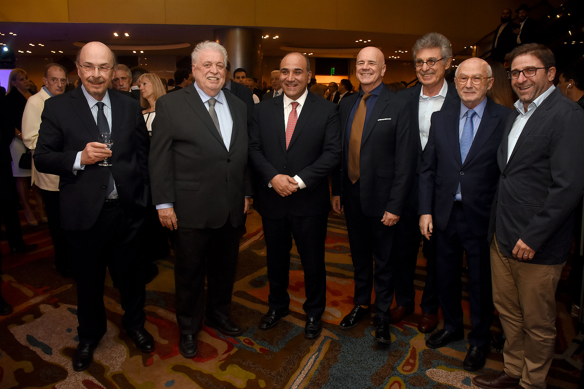 Joaquín Morales Solá, Ginés González García, Juan Manzur, Jorge Telerman, Hugo Sigman, Isaías Drajer y Fernando Straface