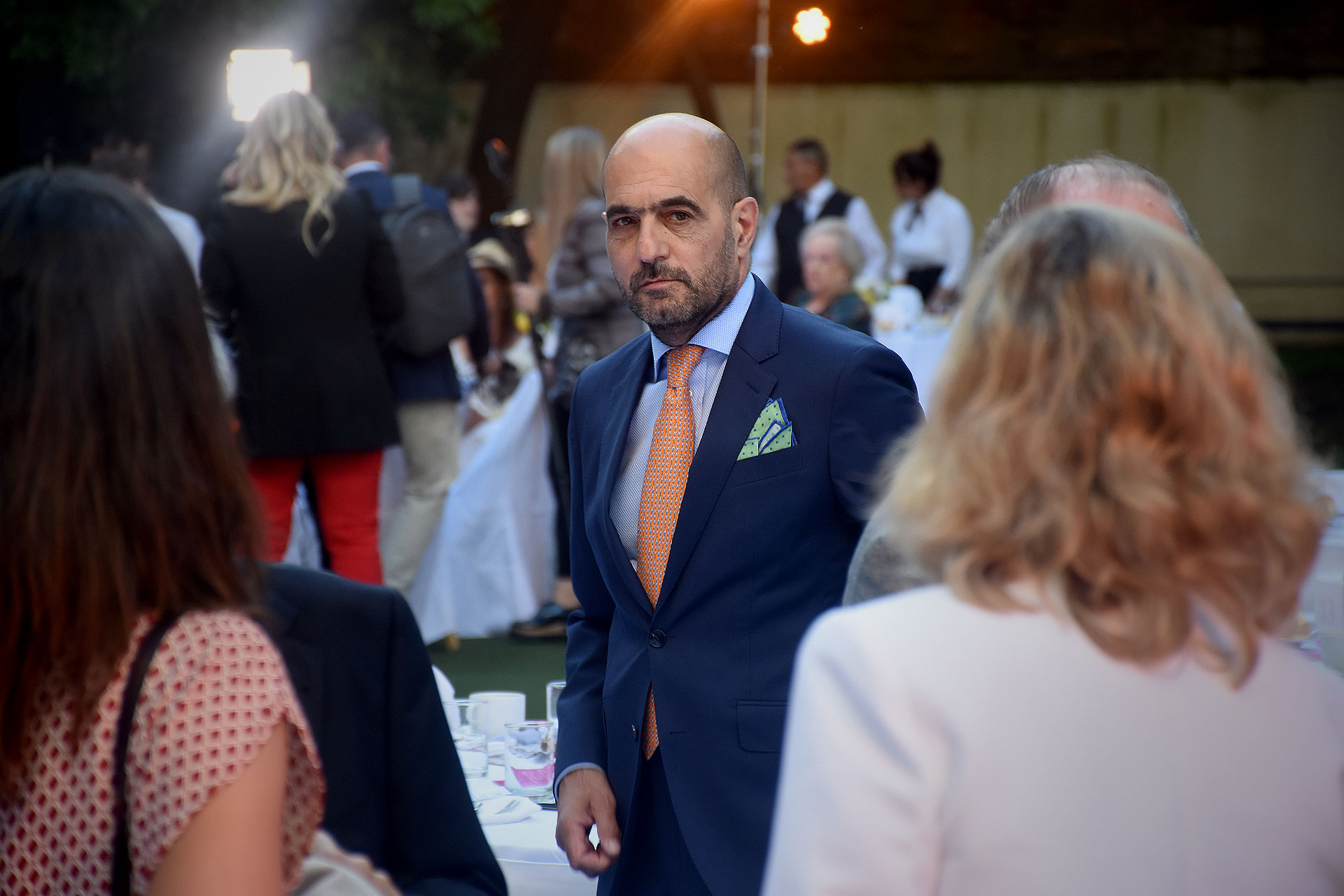 El presidente de la Asociación de Amigos del Museo de Arte Hispanoamericano
