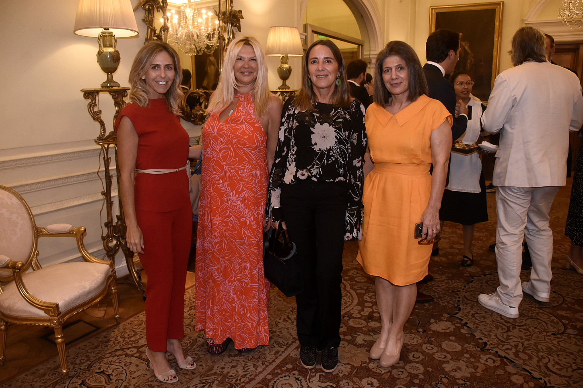 Mariana Bagó, Karin Sulichin, Verónica Zoani de Nutting y Martine Kent