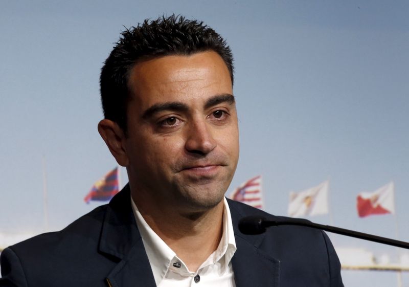 Xavi es el máximo candidato a tomar las riendas del Barcelona cuando deje el cargo Quique Setién (Foto: Reuters)