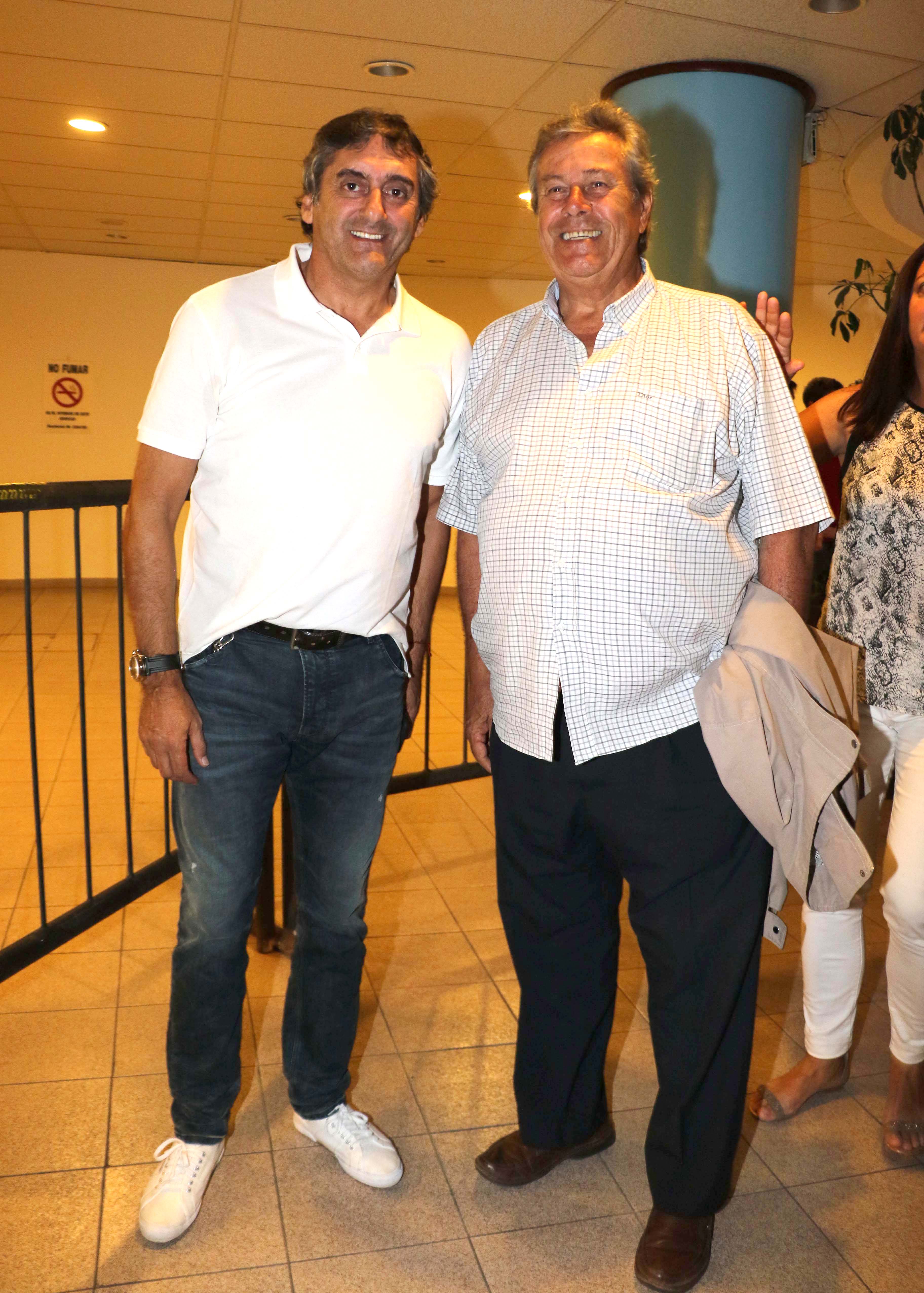 Enzo Francescoli y Enrique Antía