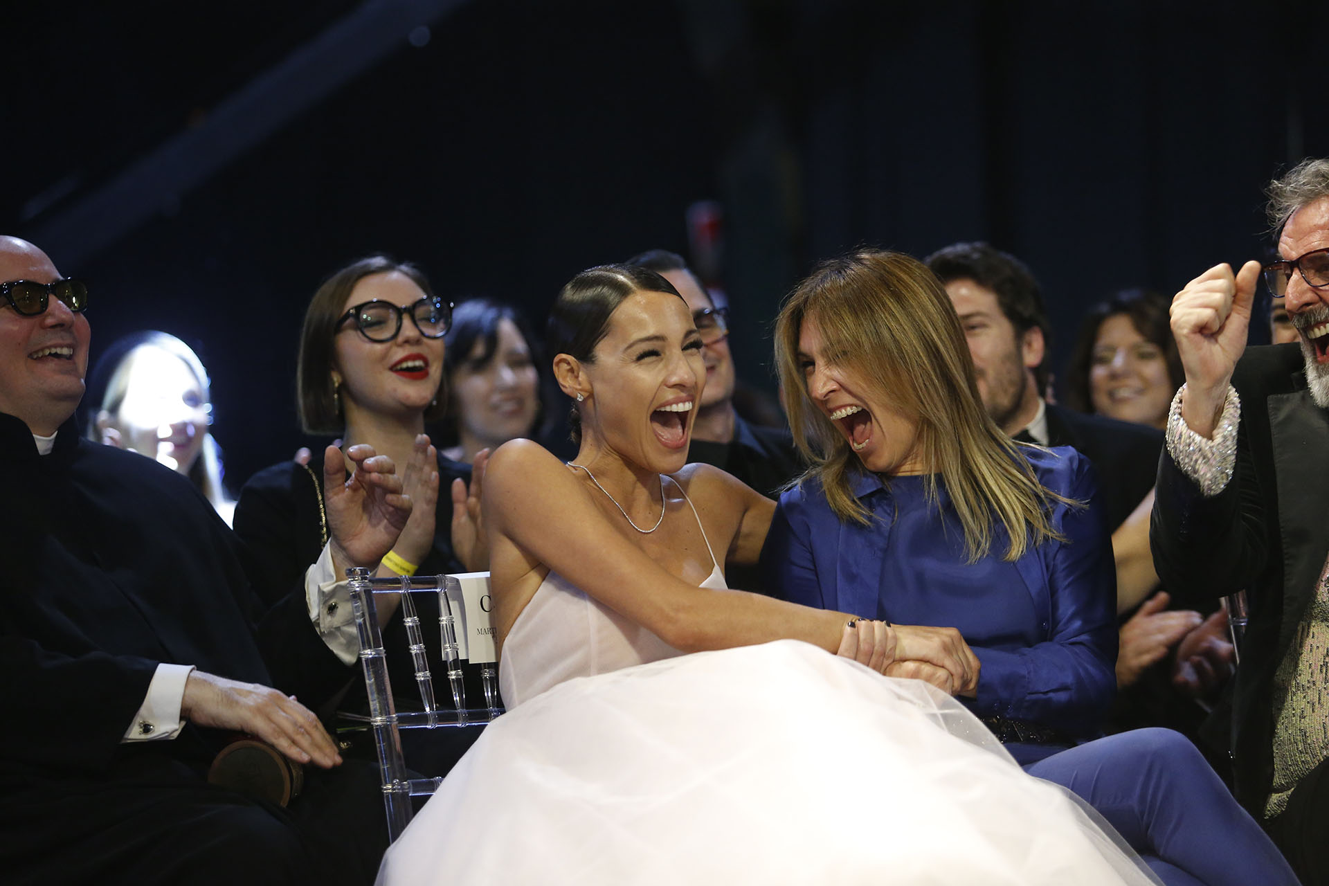 Pampita pasó de la risa a las lágrimas. Fue una noche de mucha emoción donde recordó a su hija Blanquita, y también a su madre y a su abuela que le enseñaron a coser