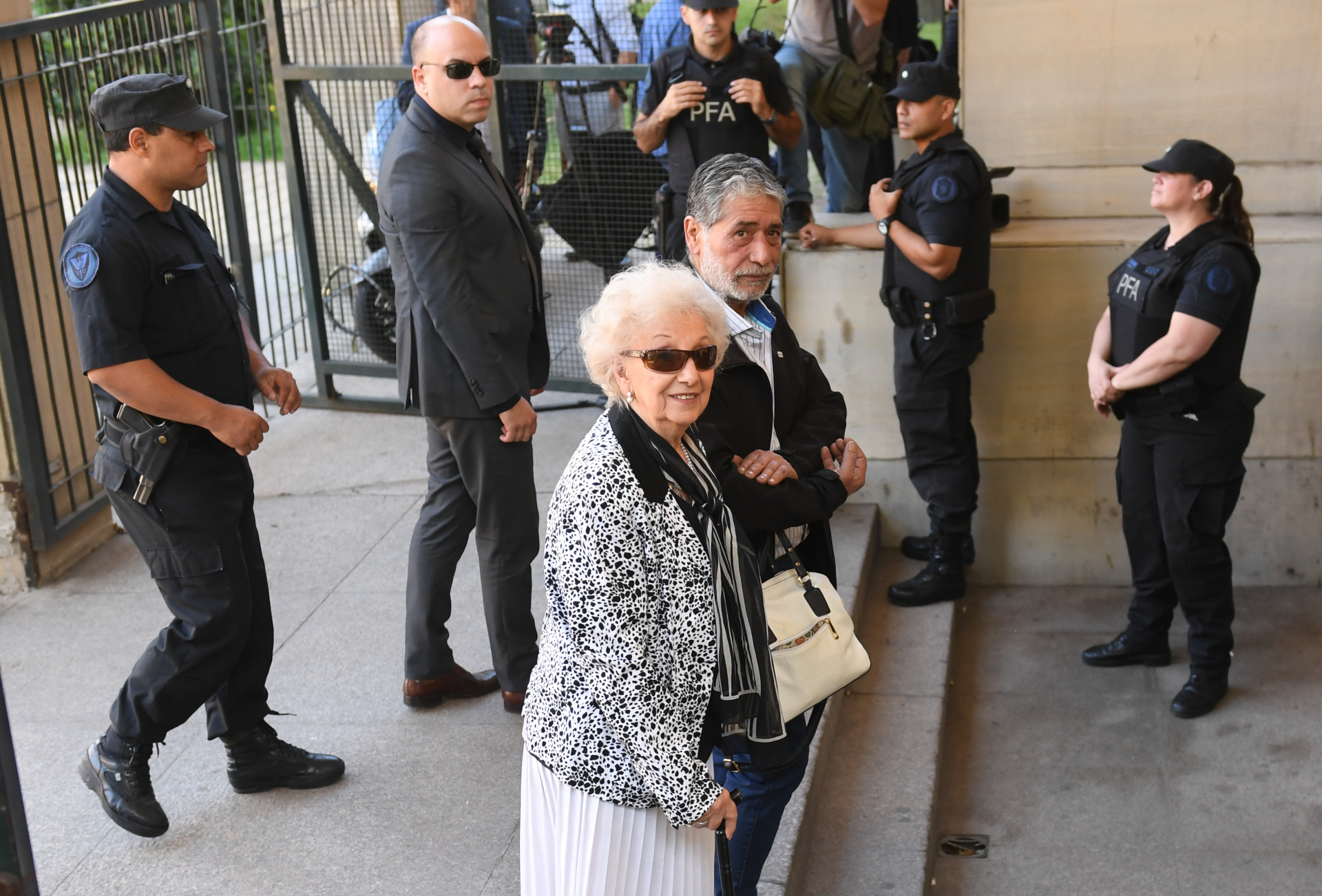 La titular de Abuelas de Plaza de Mayo, Estela de Carlotto