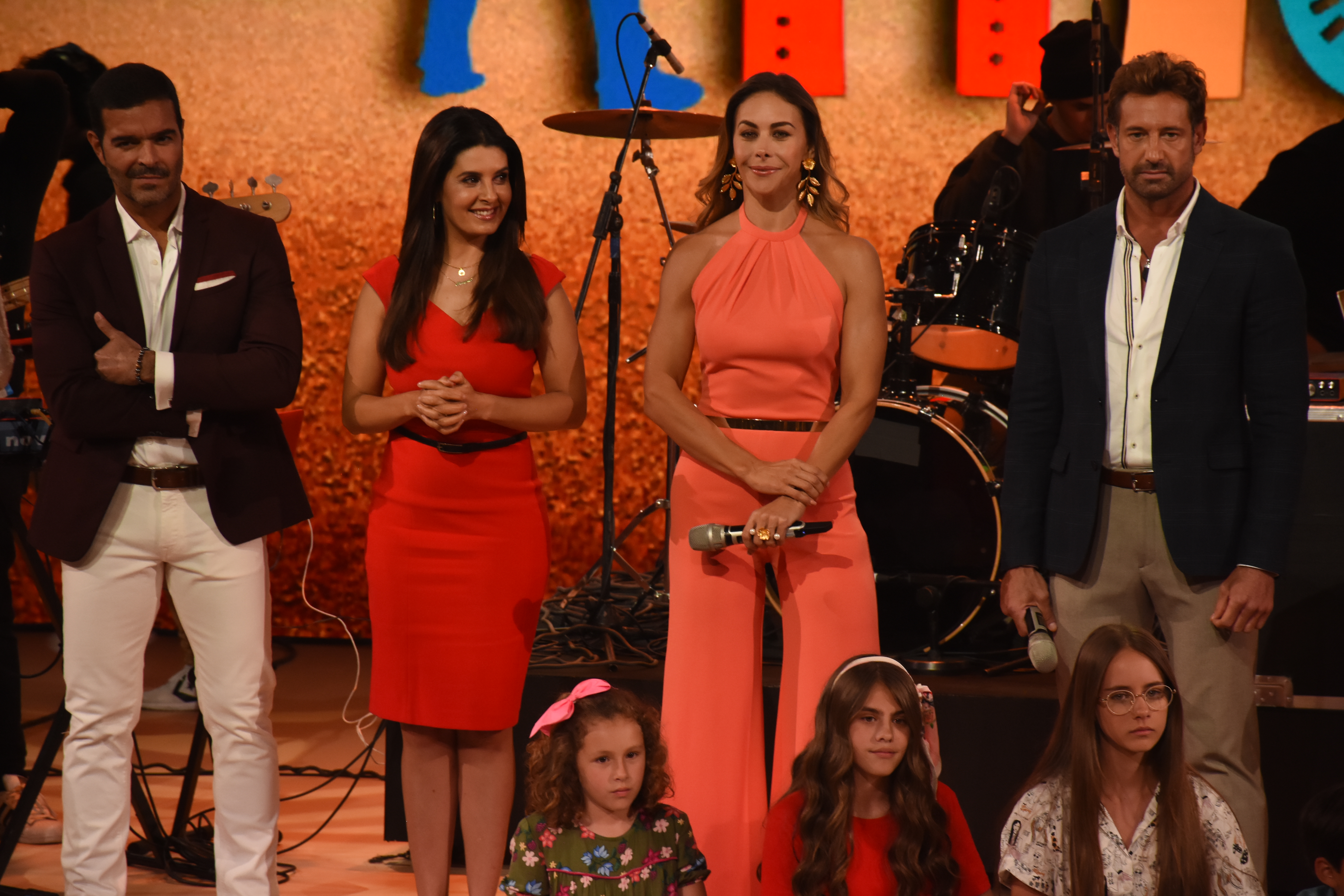 Pablo Montero, Mayrin Villanueva, Vanessa Guzmán y Gabriel Soto (Foto: Ana Hernández/Infobae México)