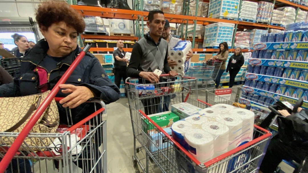 Compras de pánico en Tijuana y Tamaulipas por coronavirus: estos ...