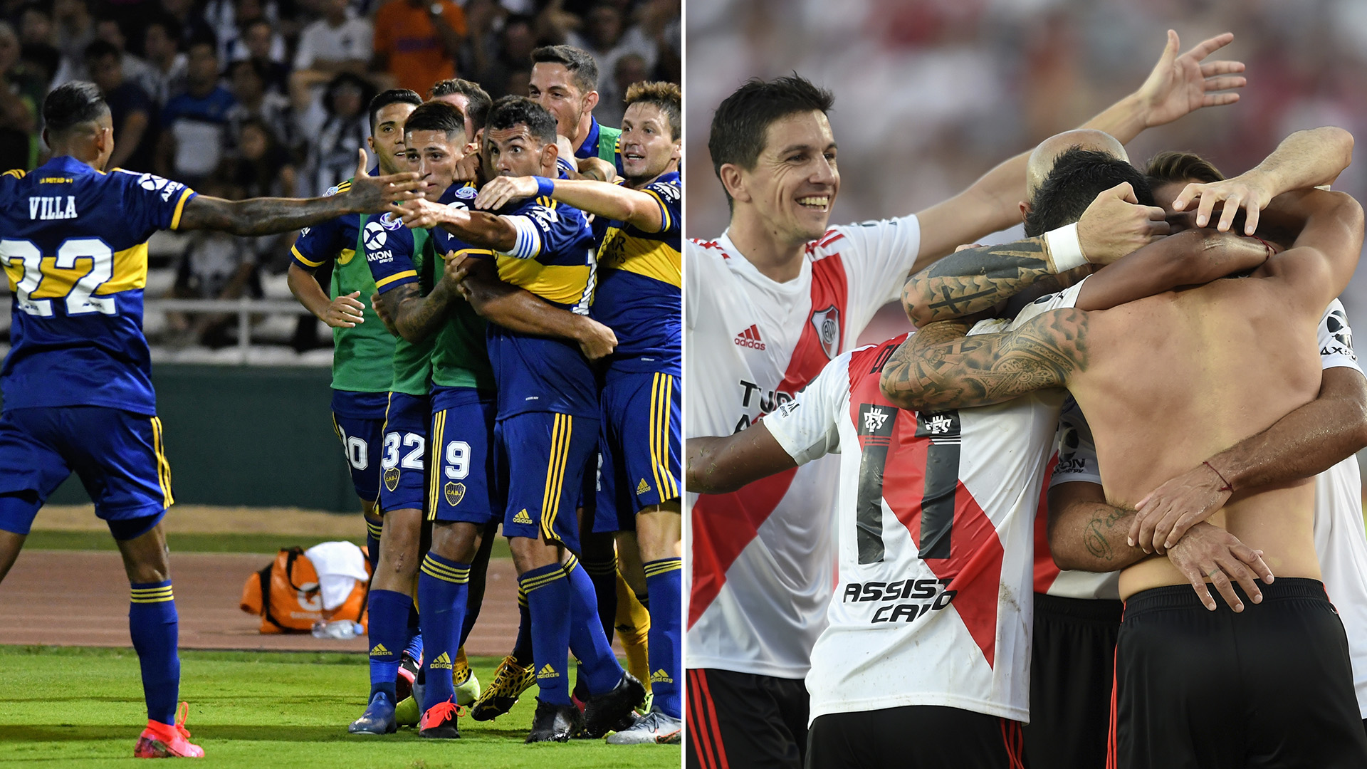 Sábado a las 21: Boca enfrentará a Gimnasia de La Plata y River visitará a Atlético Tucumán