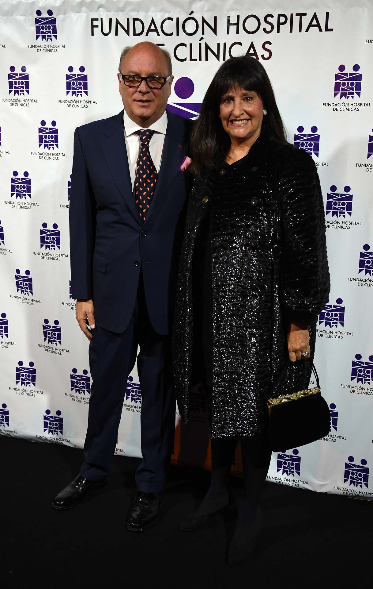 El empresario Martín Cabrales, vocal de la Fundación, y María Podestá, secretaria de la Fundación