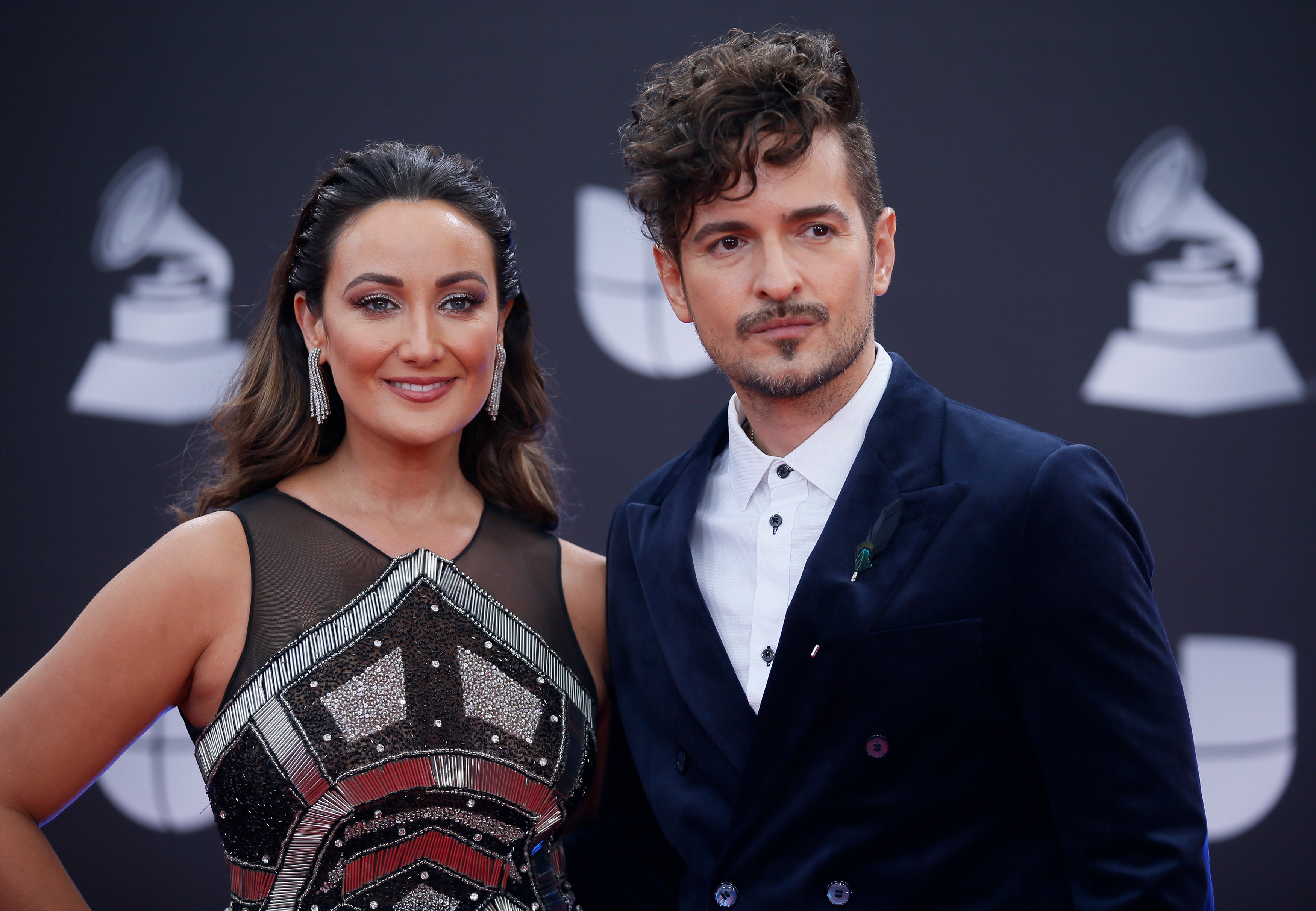 The 20th Annual Latin Grammy Awards – Arrivals – Las Vegas, Nevada, U.S., November 14, 2019 – Tommy Torres and guest. REUTERS/Danny Moloshok