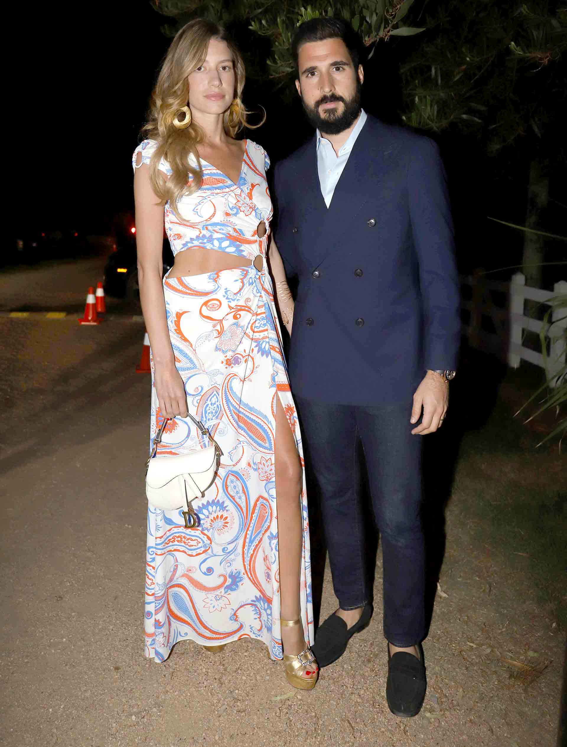 Angie Landaburu y Tomás Eurnekian